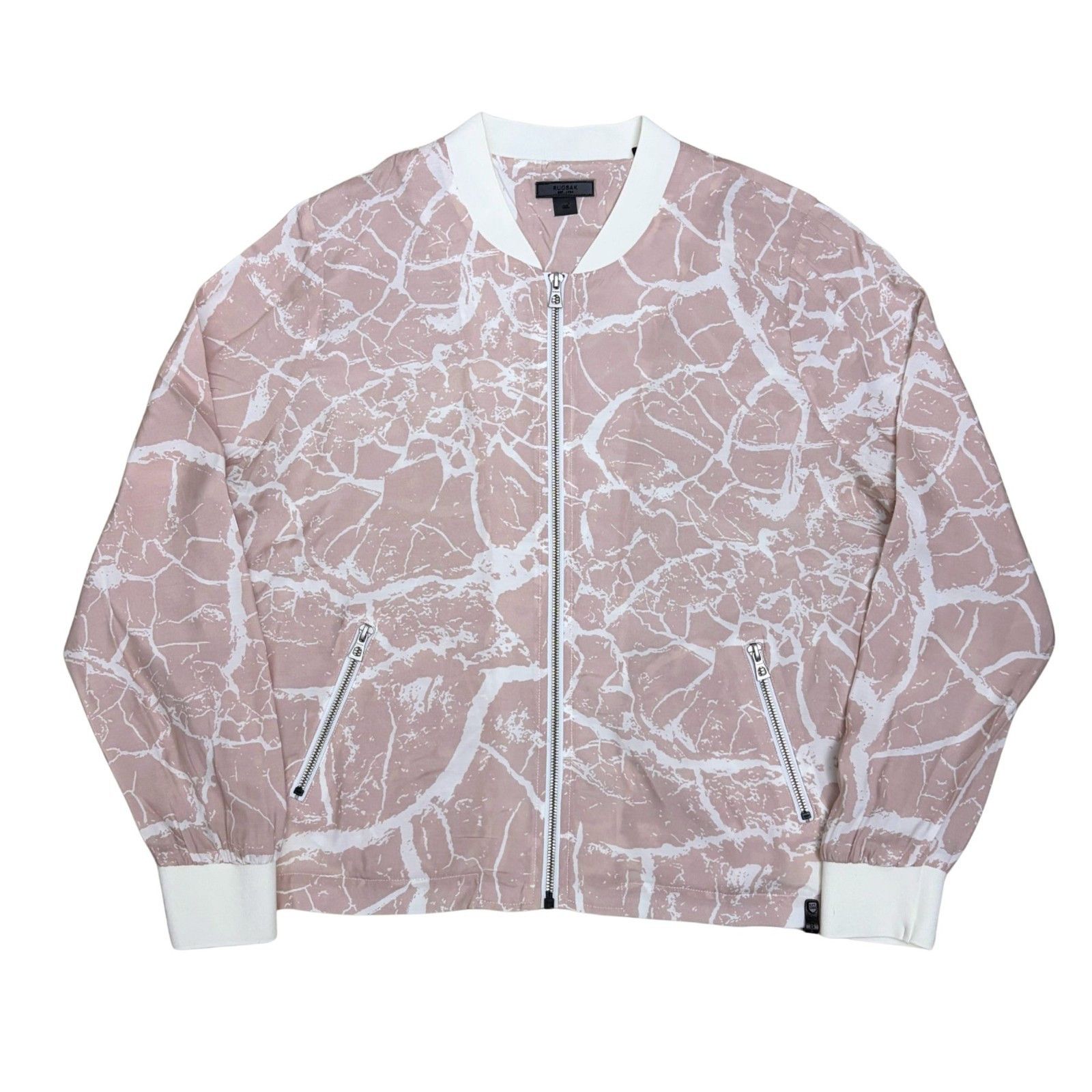 Rudsak Rudsak Luxury Light Jacket Bomber Pink Womens Large Size L / US 10 / IT 46 - 1 Thumbnail