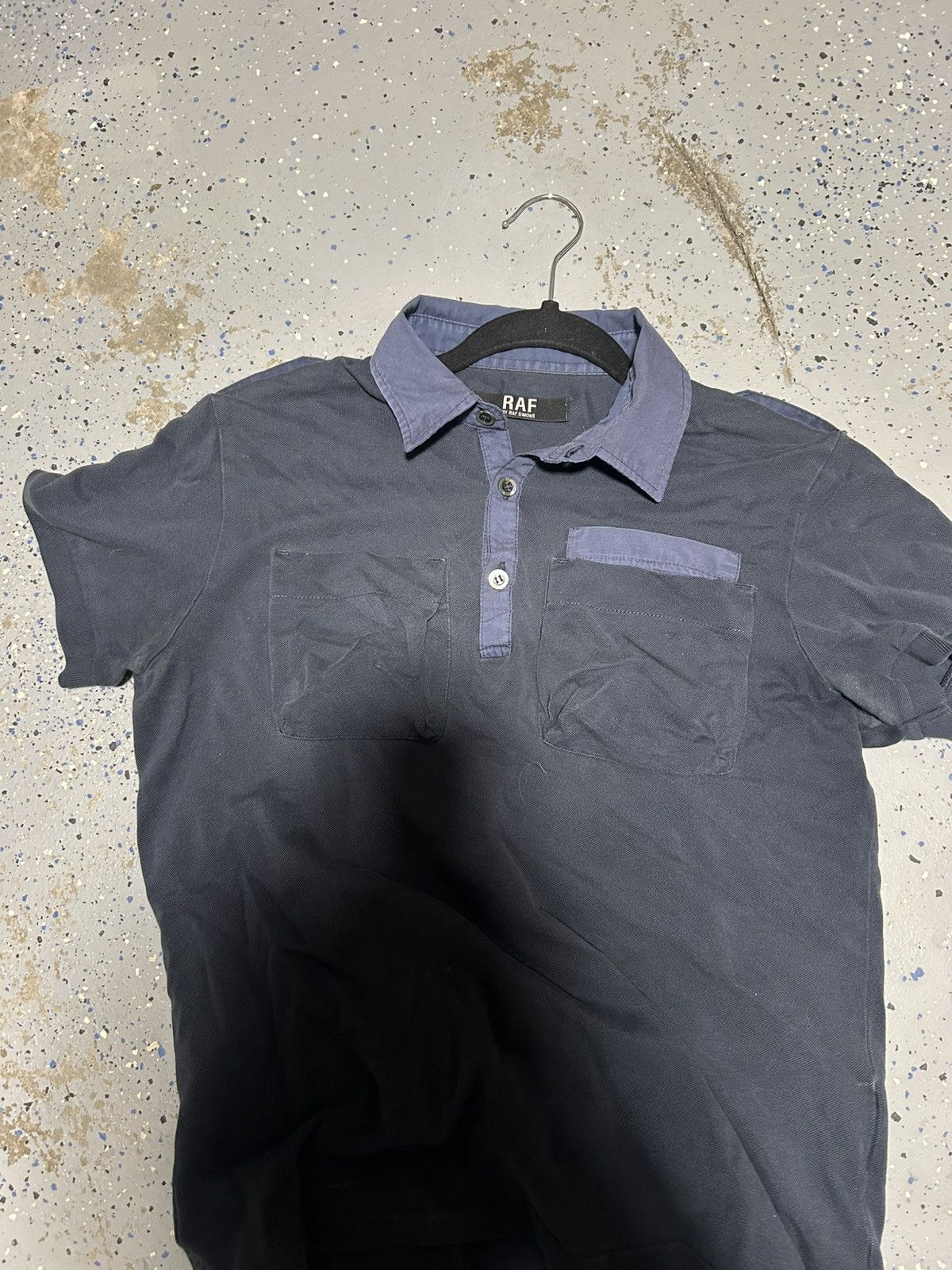 Raf Simons Raf by Raf Simmons Asymmetrical Polo Size US S / EU 44-46 / 1 - 13 Thumbnail