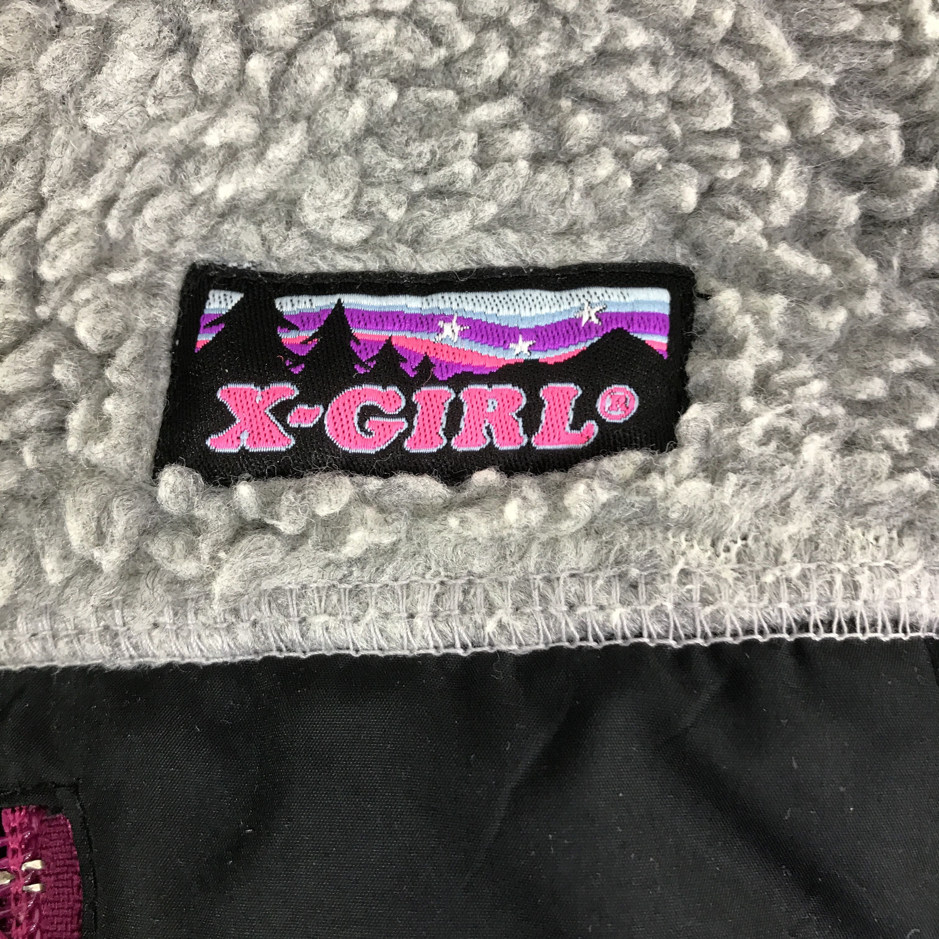 X-Girl X-GIRL SHERPA FLEECE HOODIE JACKET K110B14 Size M / US 6-8 / IT 42-44 - 11 Thumbnail