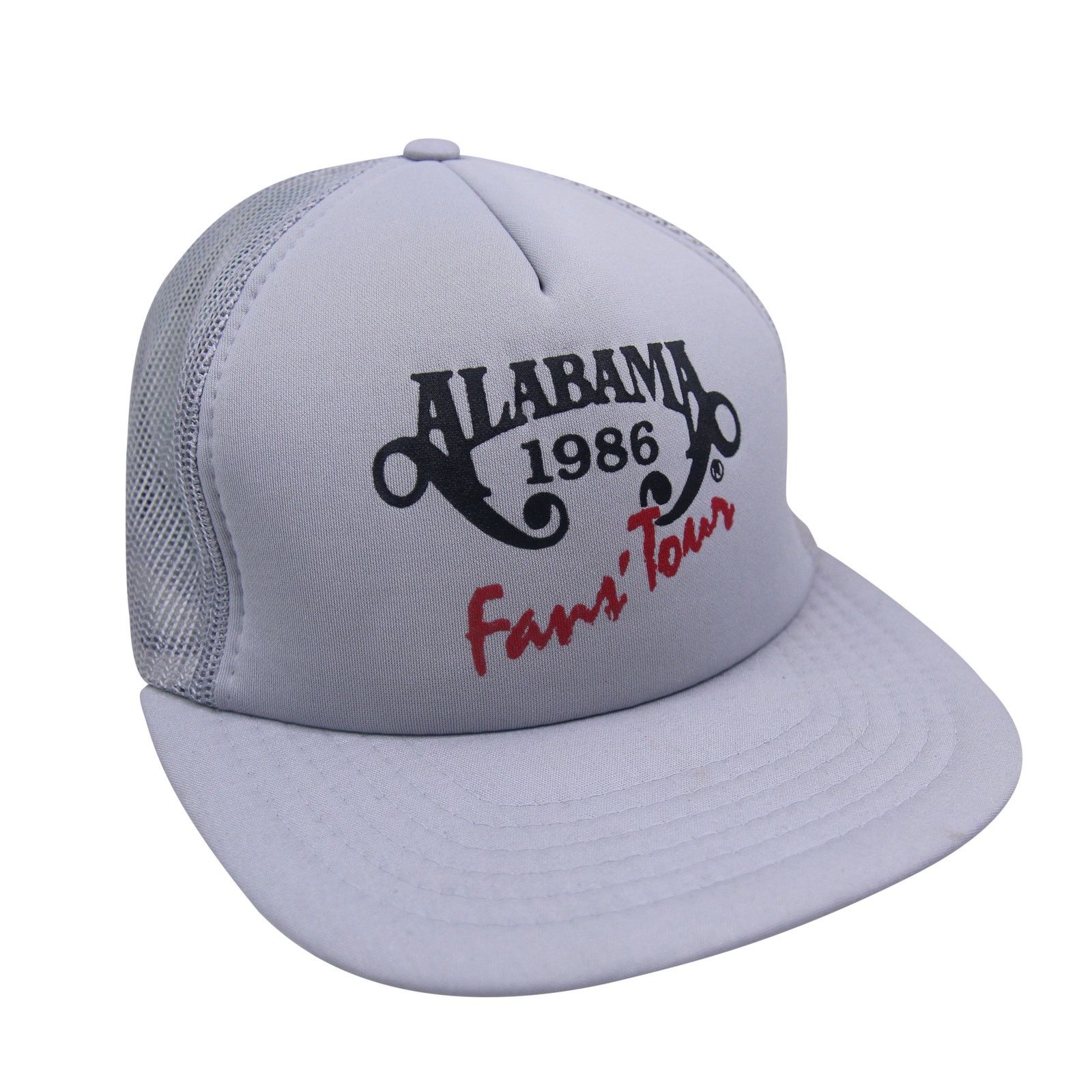 Band Tees × Vintage Vintage 1984 Alabama Fans Tour Trucker Hat Size ONE SIZE - 2 Thumbnail