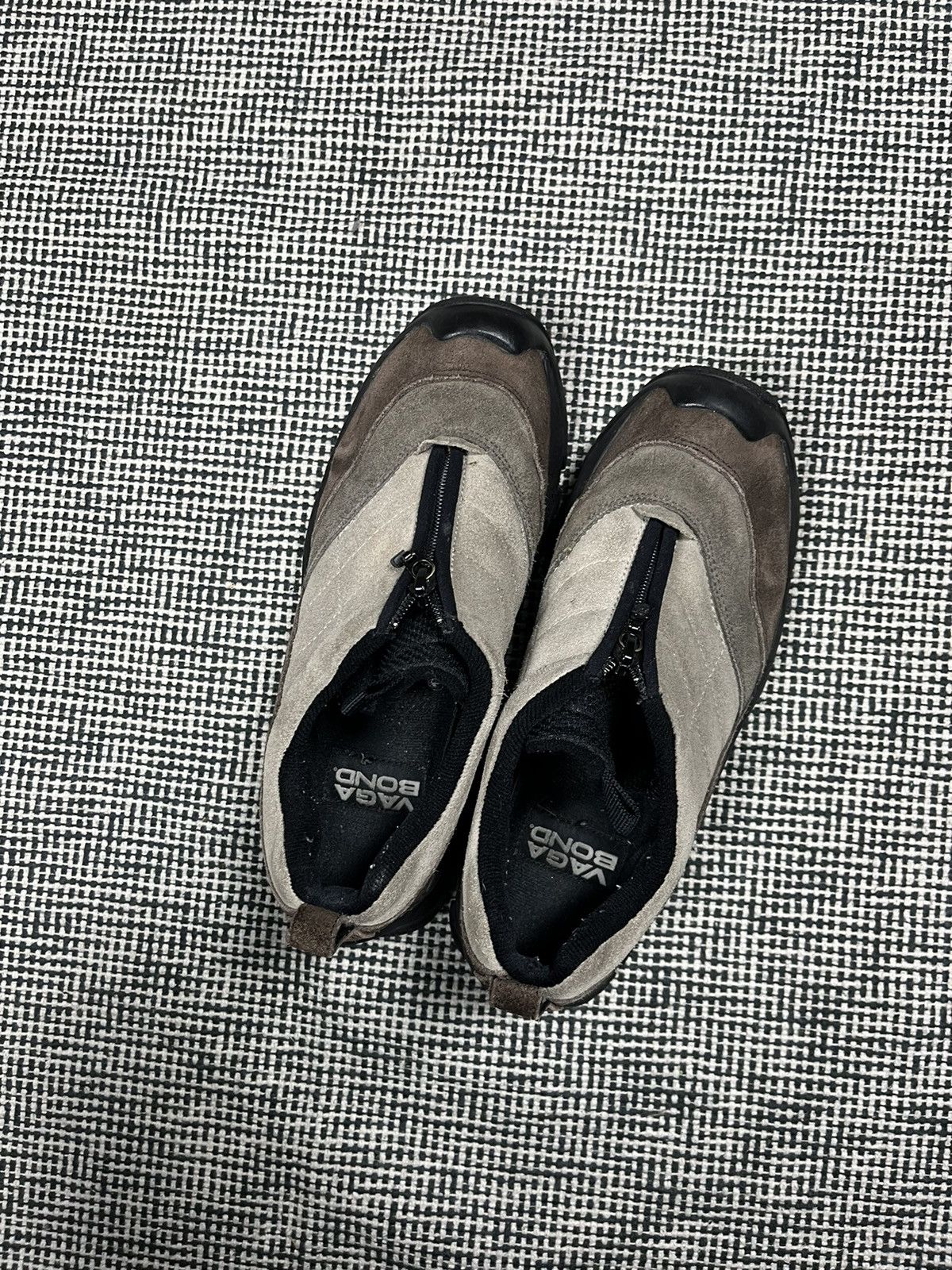 Japanese Brand Vagabond zip low top sneakers Salomon style y2k suede 37eu Size US 6.5 / IT 36.5 - 7 Thumbnail
