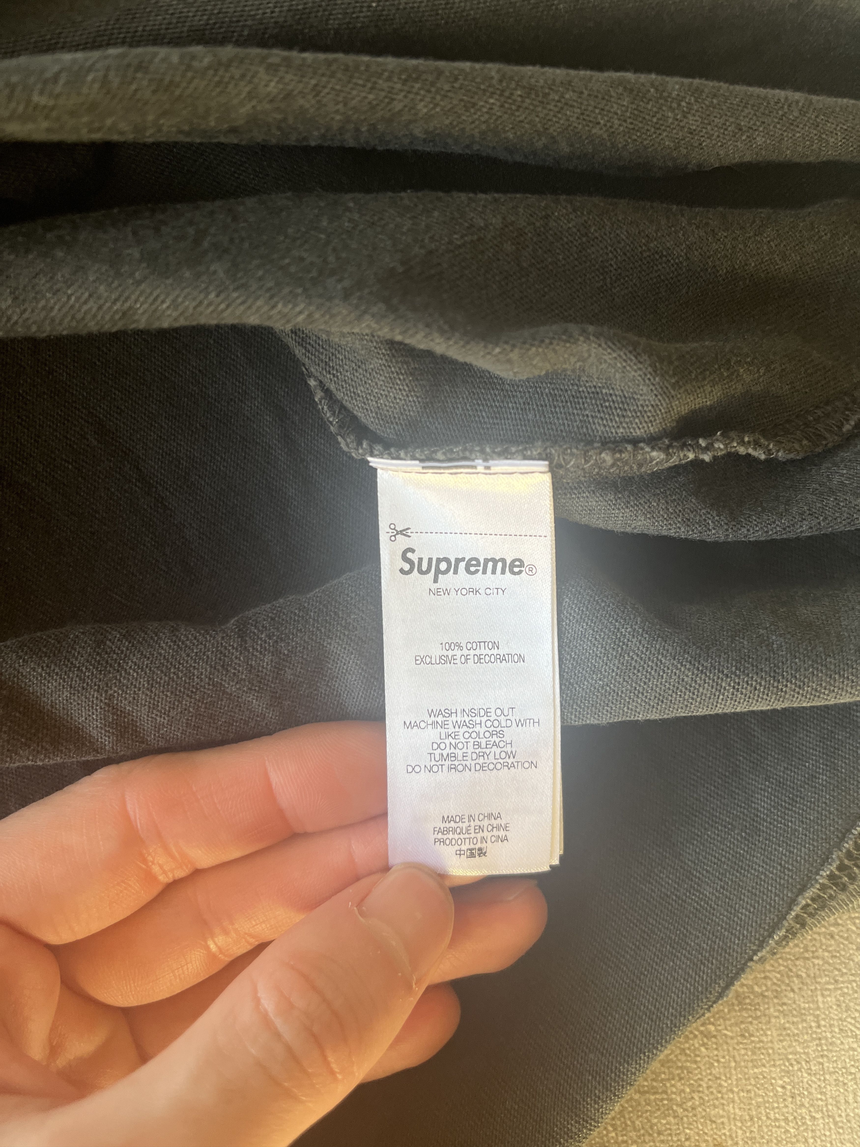 Supreme Supreme Knit Pattern T-Shirt Size US L / EU 52-54 / 3 - 4 Thumbnail
