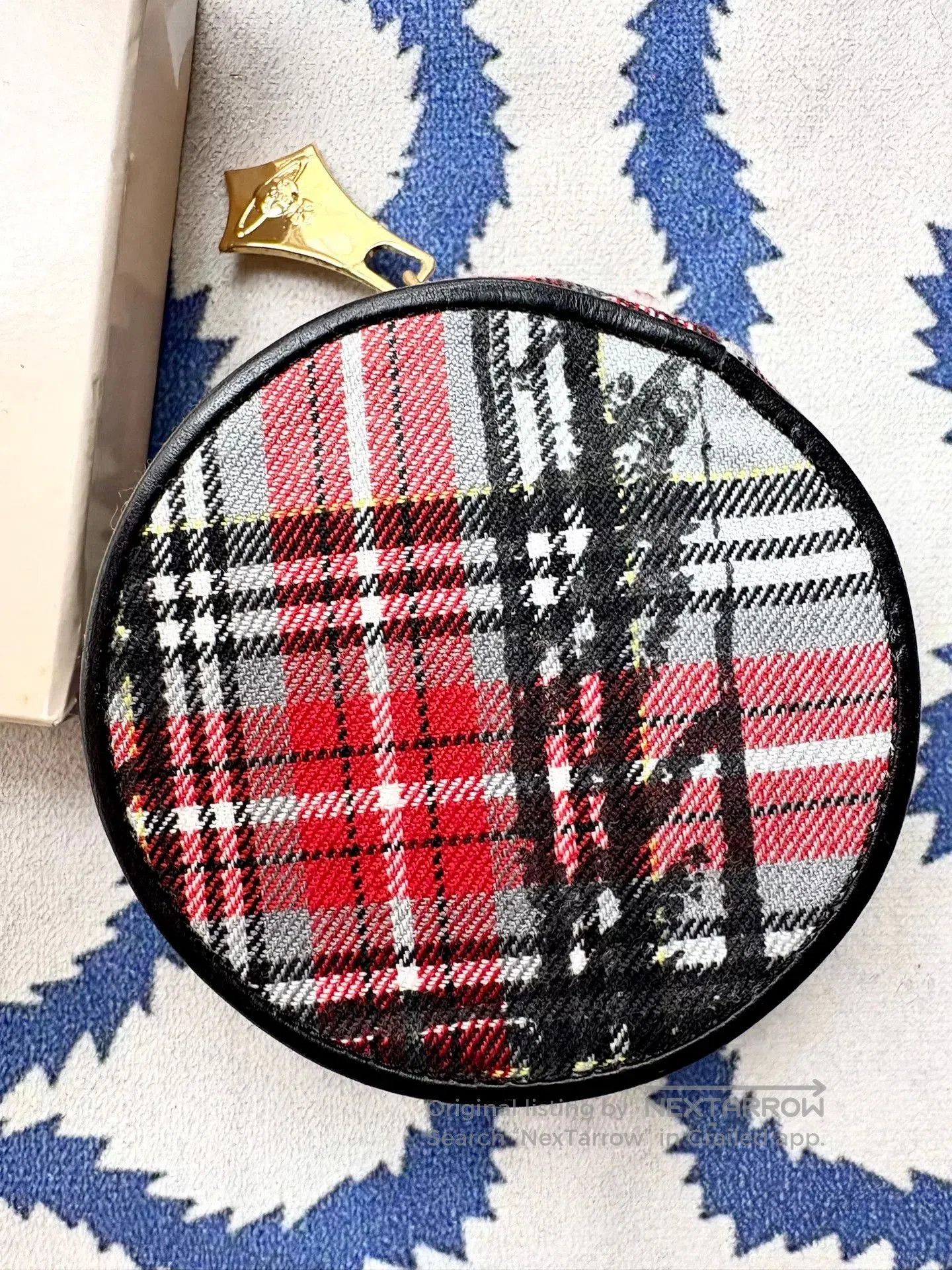 Vivienne Westwood Vivienne Westwood Vintage Graffiti Check Coin Purse. Size ONE SIZE - 3 Thumbnail