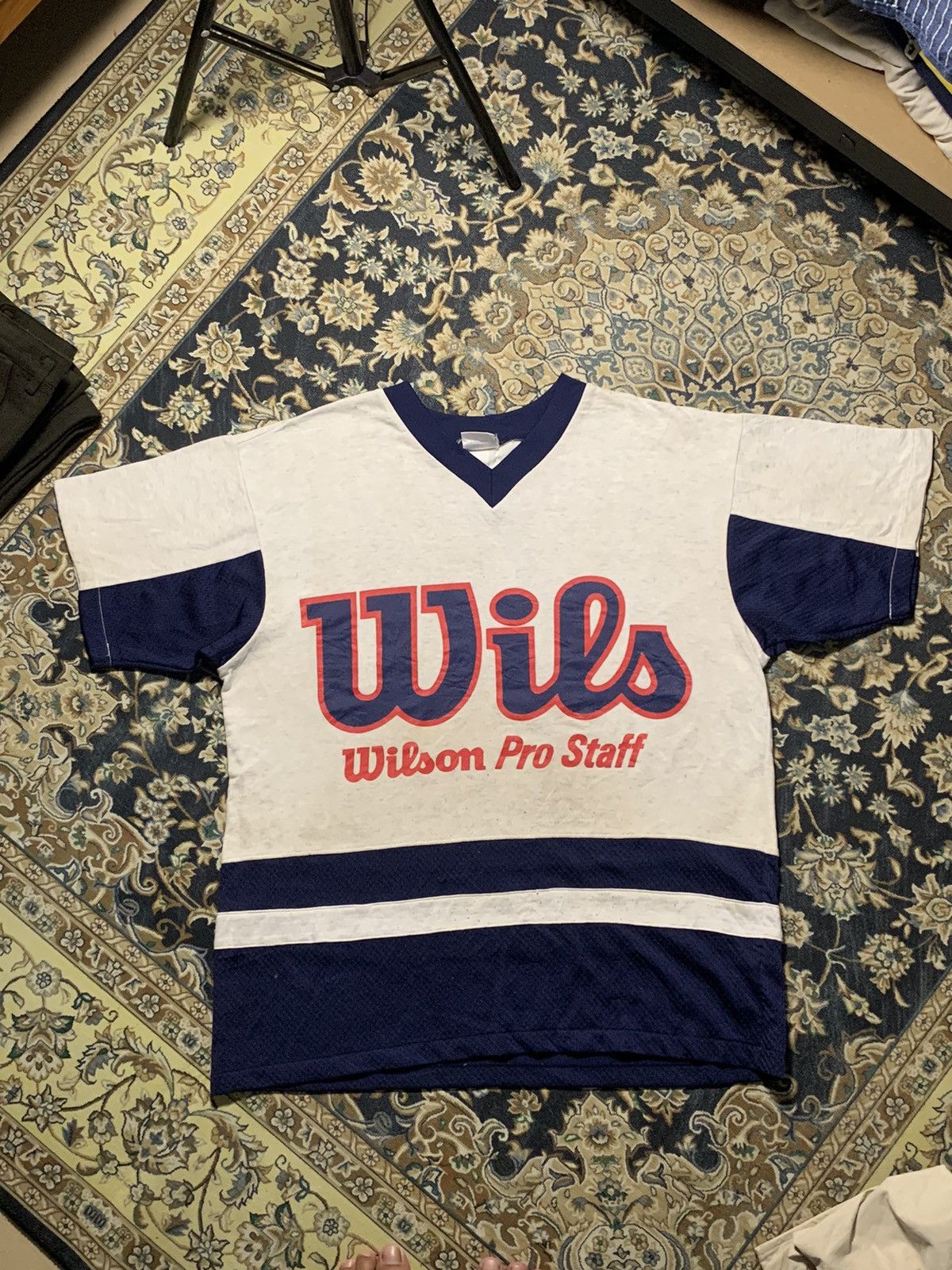 Vintage × Wilson Vintage Wilson Pro Staff Tshirt Size US M / EU 48-50 / 2 - 1 Thumbnail