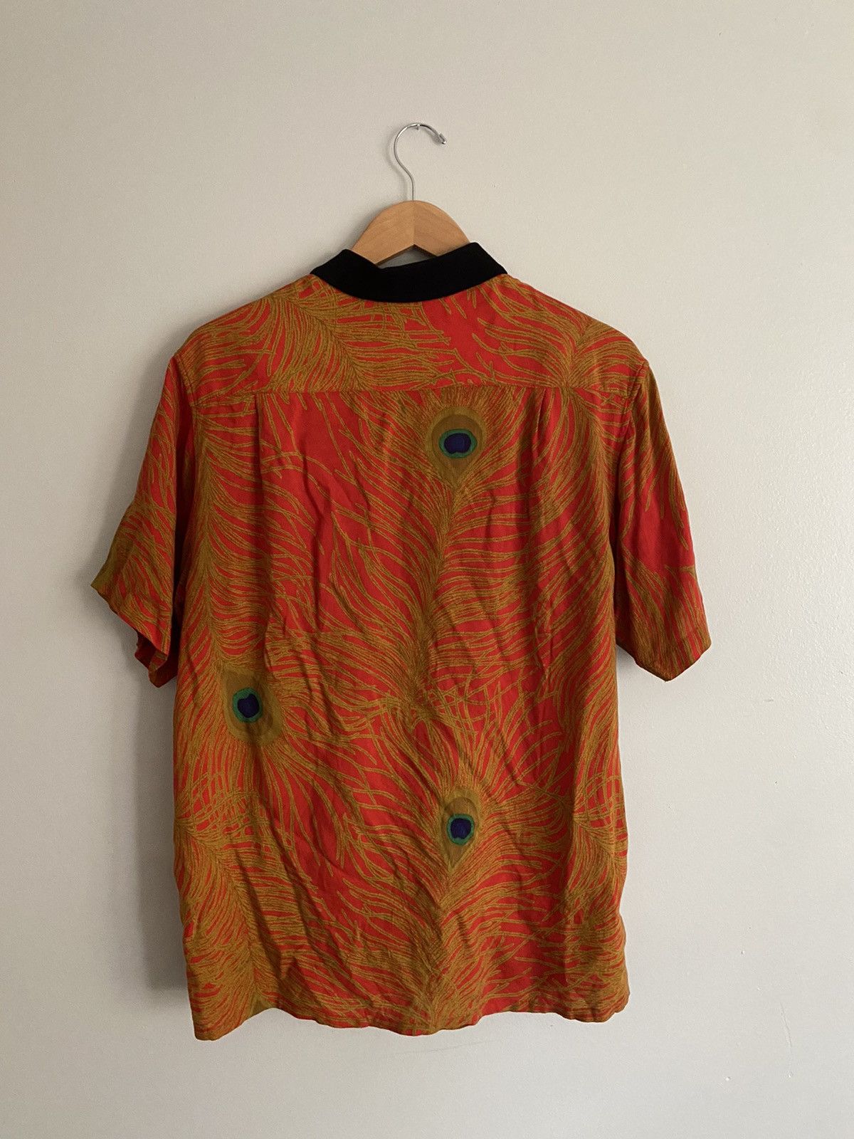 Supreme Supreme Peacock Rayon shirt | Grailed