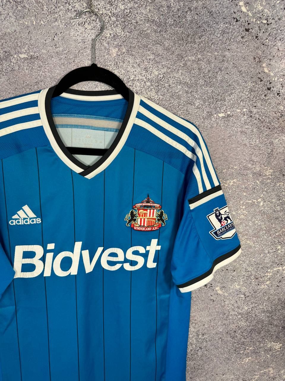 Adidas Vintage Sunderland 2014/15 Adidas Soccer Jersey Size US L / EU 52-54 / 3 - 3 Thumbnail