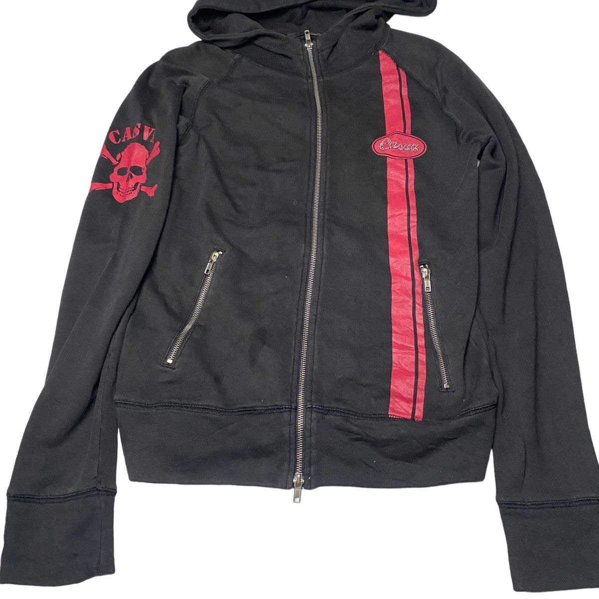 Hysteric Glamour 2000's Casva Skull Heavy Metal Zip Hoodie Size US M / EU 48-50 / 2 - 5 Thumbnail