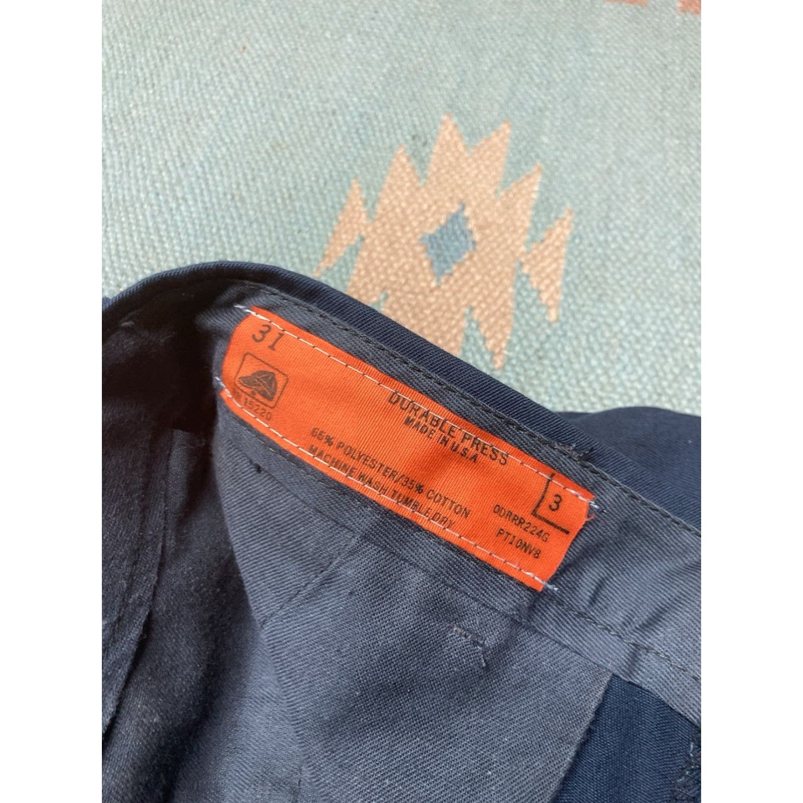 Red Kap VINTAGE Red Kap Chino Work Pants Pants Blue 31x28.5 Workwear Mens Size US 31 - 5 Thumbnail