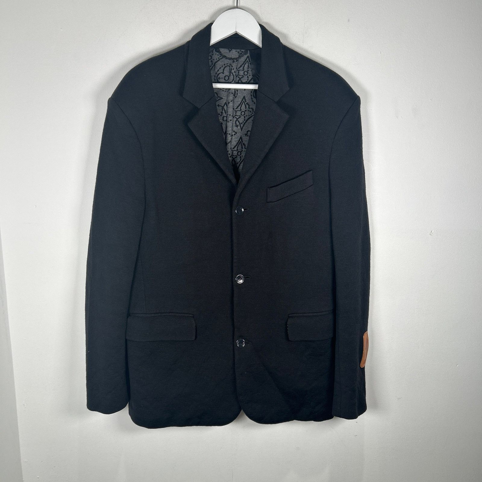 Louis Vuitton × NBA Louis Vuitton x NBA Black Suit Jacket Size 48 Size 48L - 1 Thumbnail