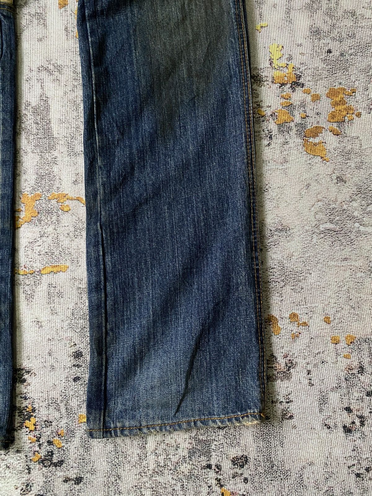 Japanese Brand PPFM Japan Distressed Denim Size US 31 - 5 Thumbnail