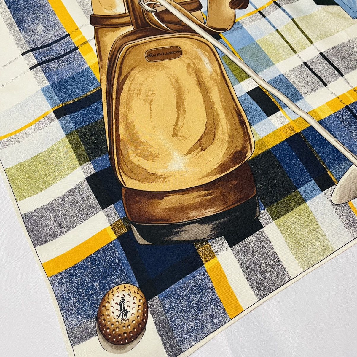 Ralph Lauren VINTAGE RALPH LAUREN SILK SCARF RARE Size ONE SIZE - 4 Thumbnail