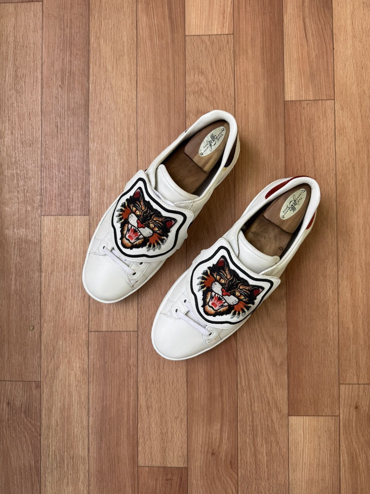 Gucci Gucci Tiger patch Sneakers Size US 8 / EU 41 - 5 Thumbnail