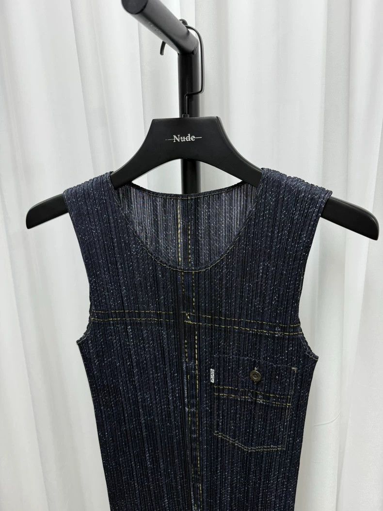Issey Miyake Issey miyake 1999 SS Denim Dress 2503-Nextarrow Size ONE SIZE - 5 Thumbnail
