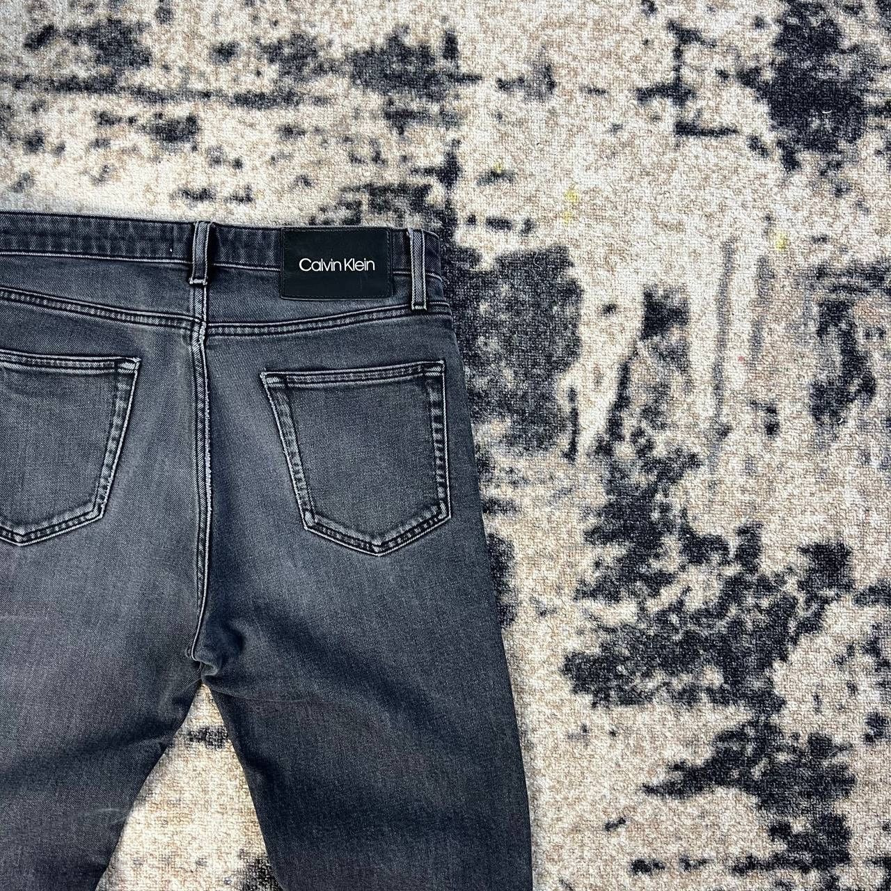 Calvin Klein Calvin Klein Tapeted Fit Grey Denim Jeans Streetwear Style Size US 30 / EU 46 - 3 Thumbnail