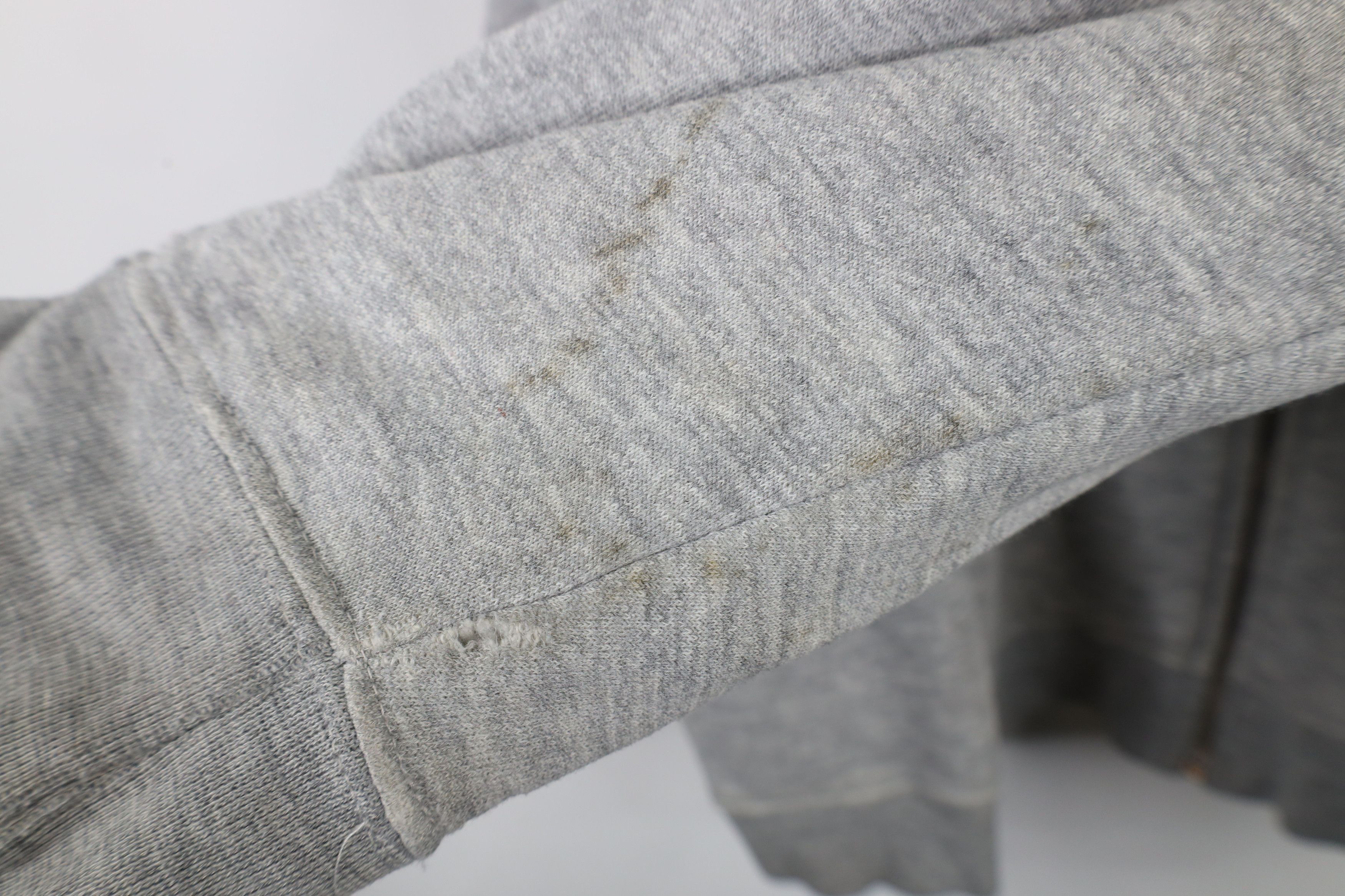 Vintage Vintage 90s Bike Full Zip Hoodie Sweatshirt Heather Gray Size US XL / EU 56 / 4 - 5 Thumbnail