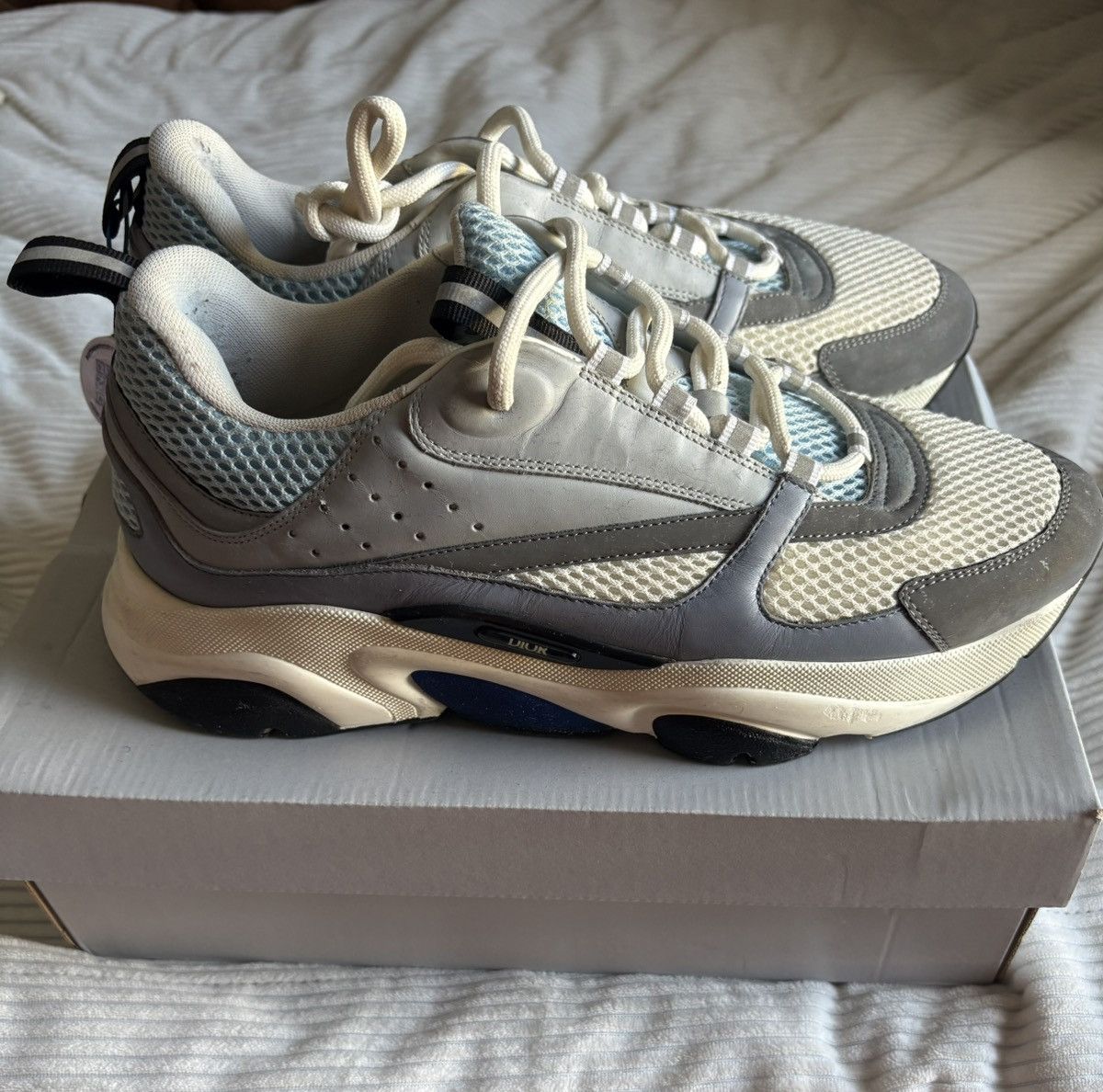 Dior Dior sky blue b22 sneakers Size US 11 / EU 44 - 1 Thumbnail