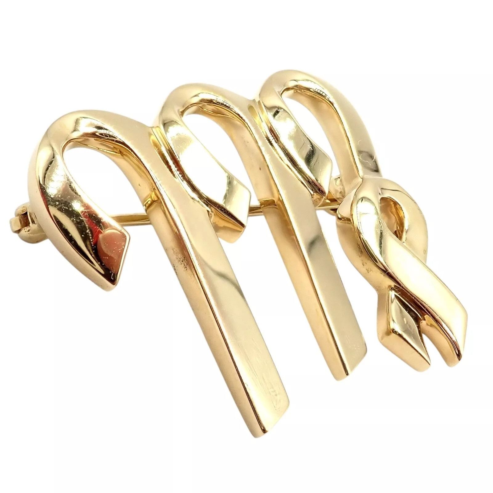Tiffany & Co. Tiffany & Co Paloma 18k Yellow Gold Zodiac Virgo Pin Brooch Size ONE SIZE - 8 Thumbnail