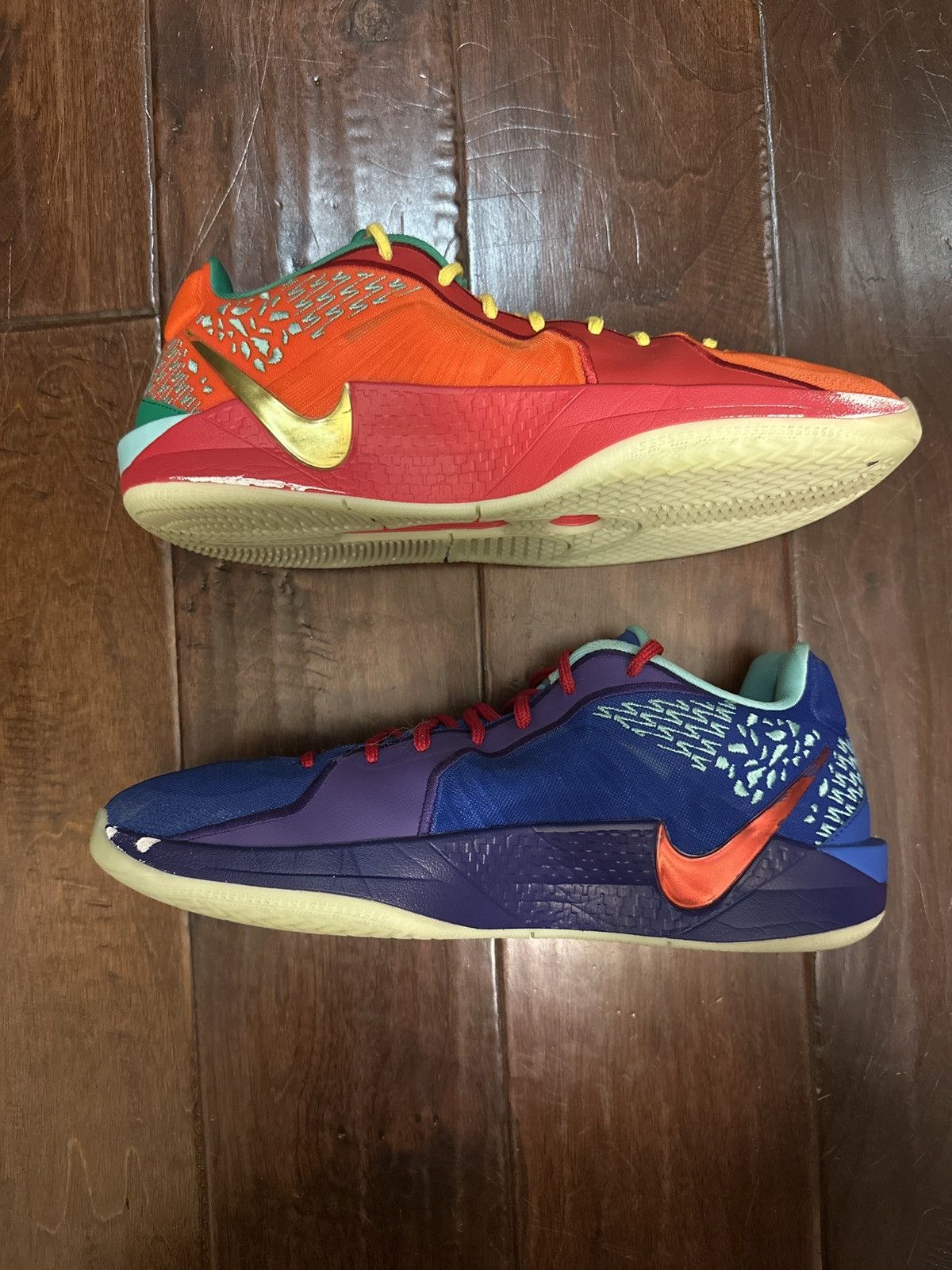 Nike Nike Custom Mismatch “What The” Sabrina 2, Size 13 Size US 13 / EU 46 - 2 Thumbnail