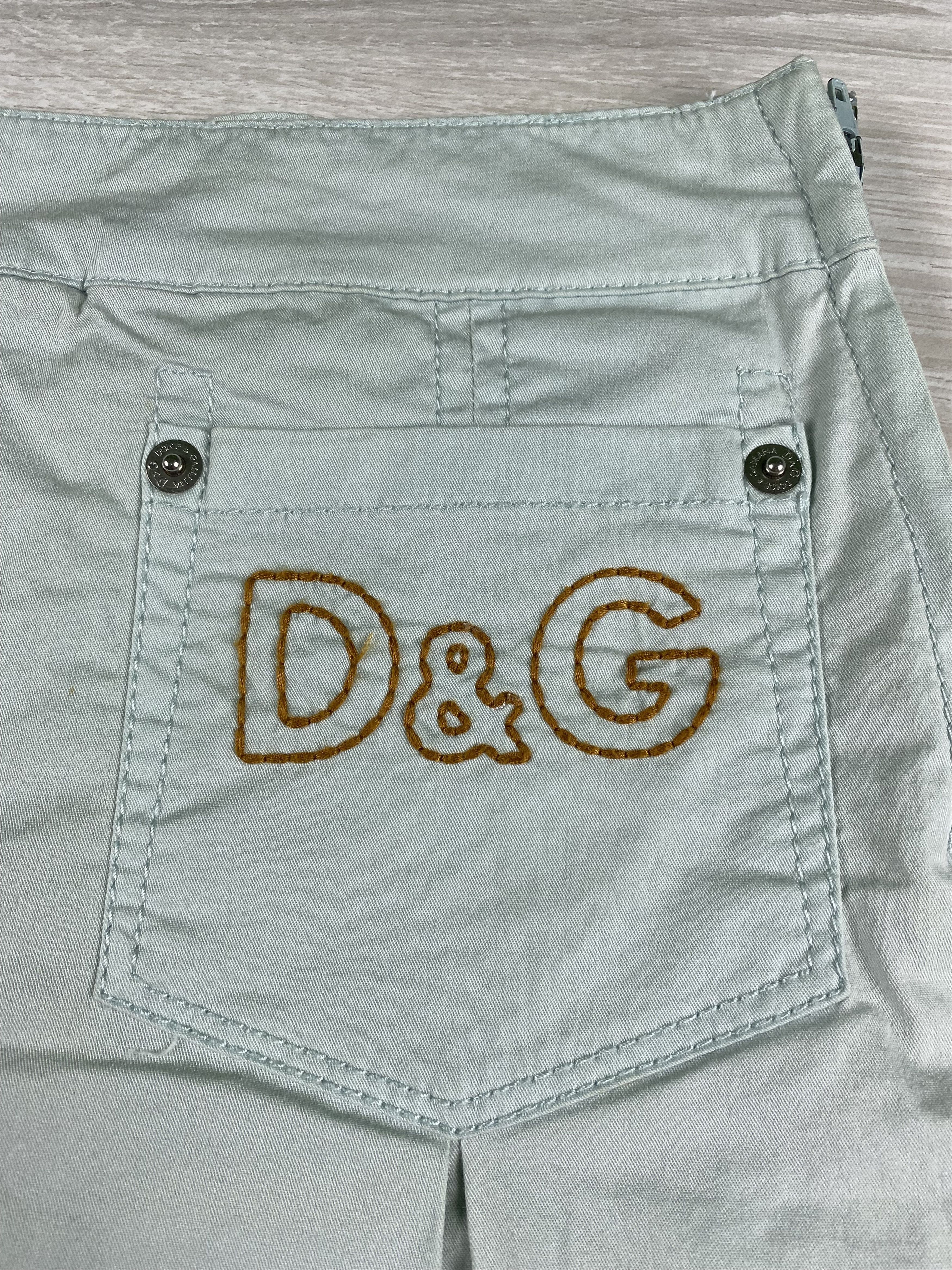 Designer × Dolce & Gabbana Vintage Dolce & Gabbana blue skirt women Size 26/40 Size 28" / US 6 / IT 42 - 5 Thumbnail