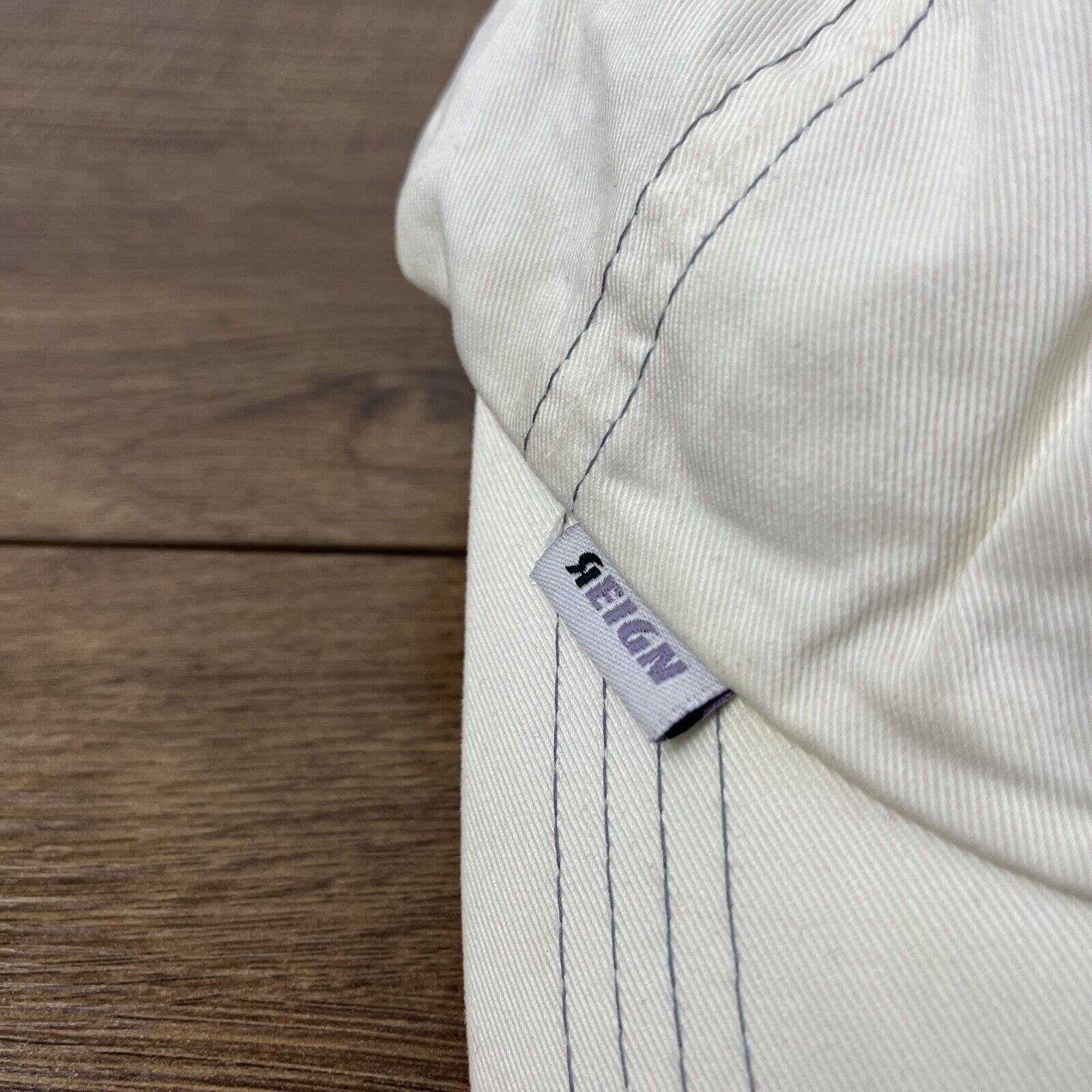 Other Reign Hat Reign White Hat Adjustable Adult Size Hat White Ca Size ONE SIZE - 7 Thumbnail