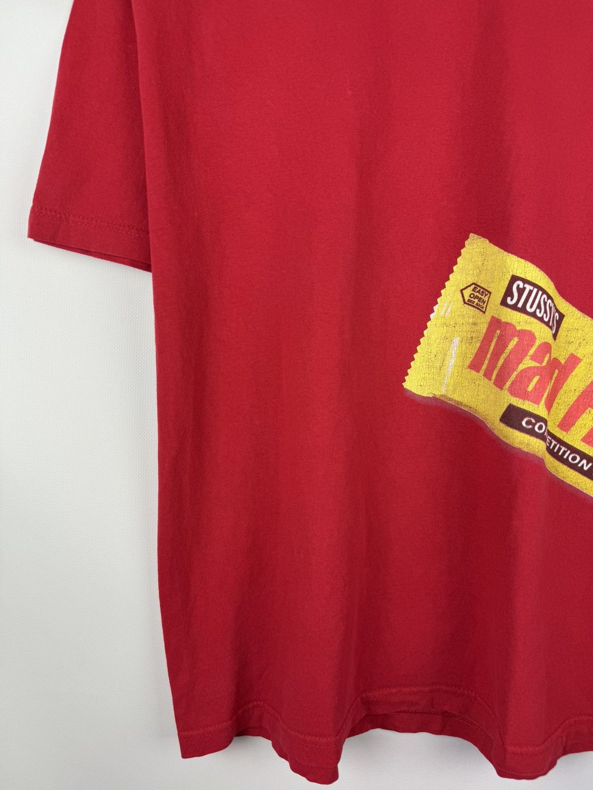 Stussy × Vintage Stussy Mad Flavor Vintage Y2K Men’s Big Logo T Shirt Size L Size US L / EU 52-54 / 3 - 7 Thumbnail