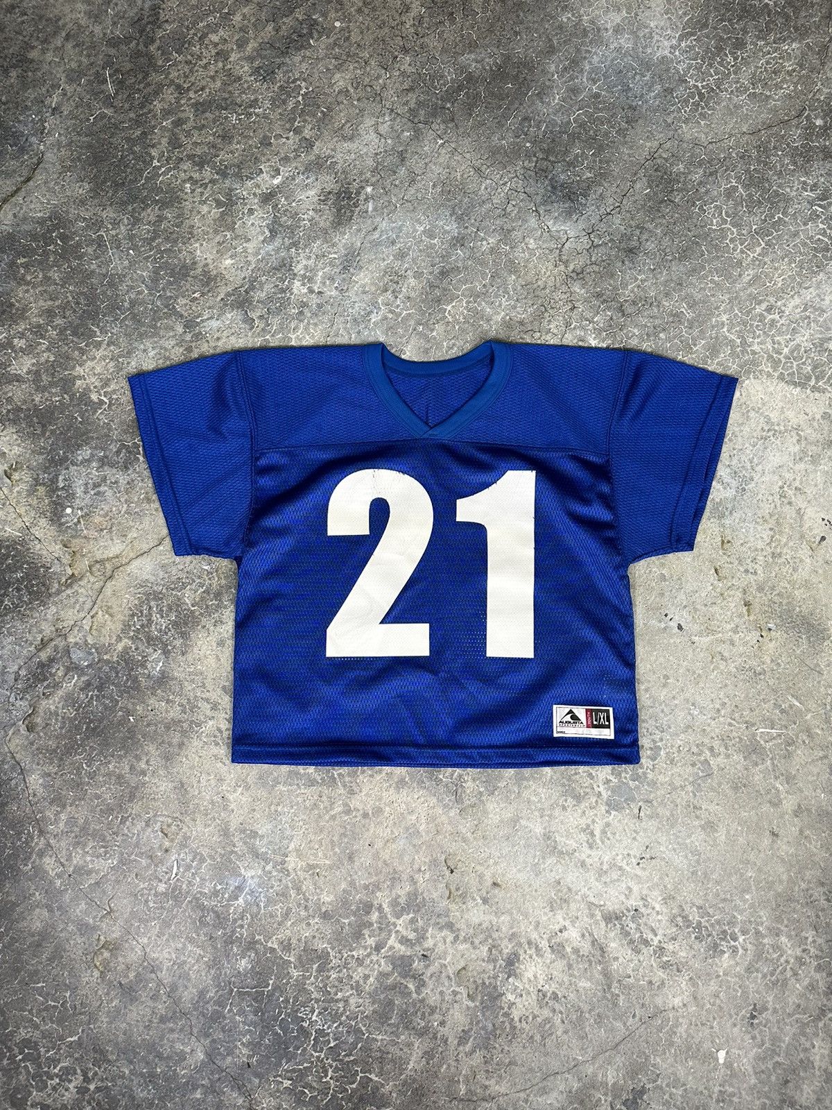 NFL × Streetwear × Vintage Vintage Mesh Cropped Football