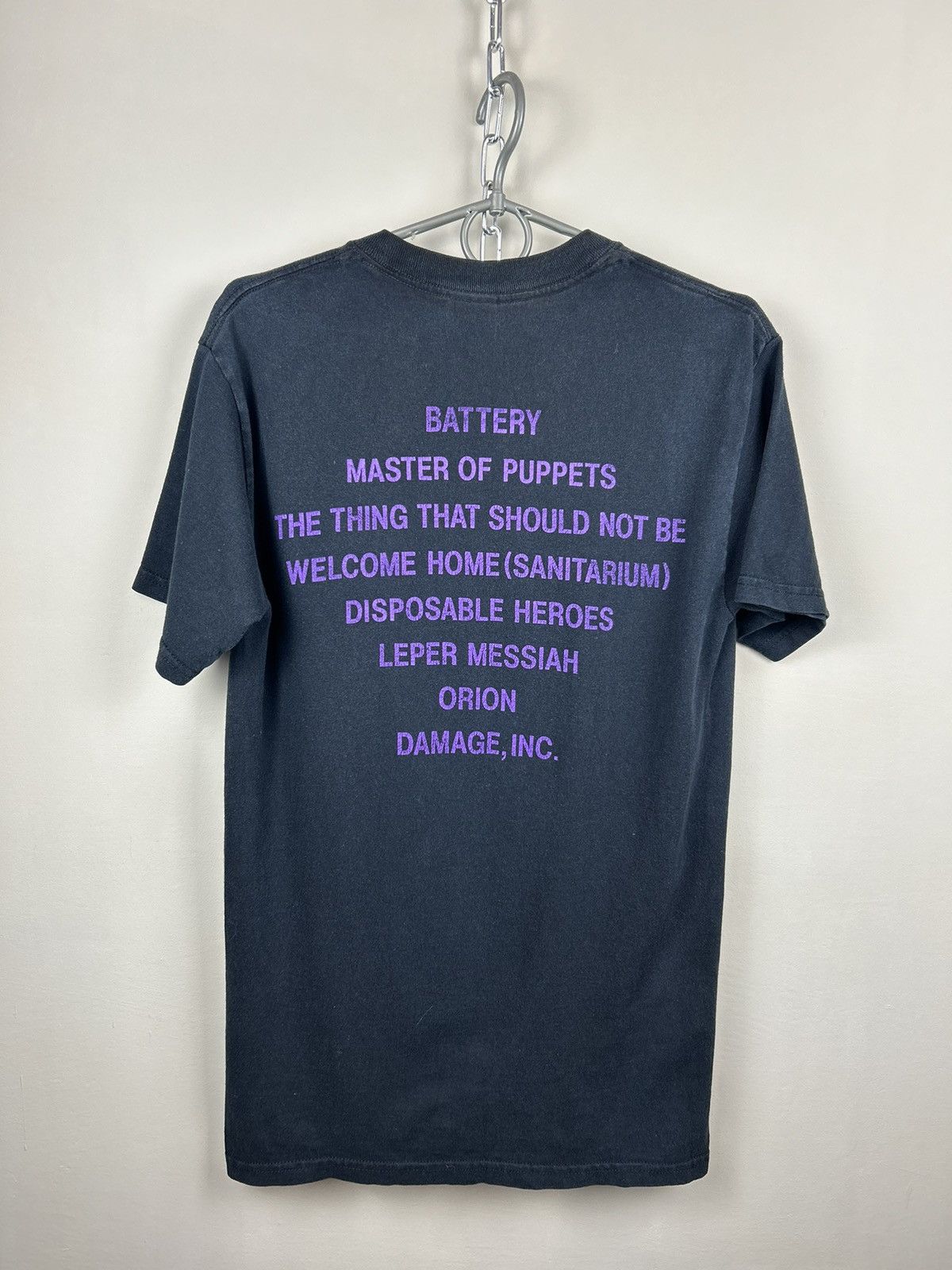 Band Tees Vintage Metallica Master Of Puppets 1994 T shirt Tour Size US S / EU 44-46 / 1 - 2 Thumbnail