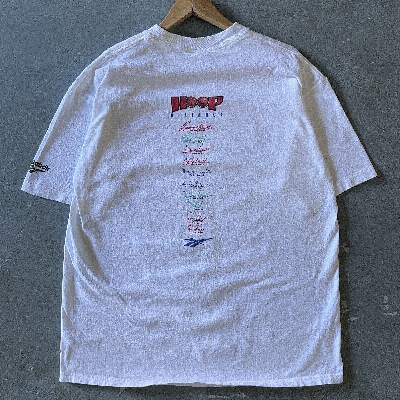NBA × Reebok × Vintage Vintage Reebok NBA Hoop Alliance T-Shirt Size XL Size US XL / EU 56 / 4 - 2 Thumbnail