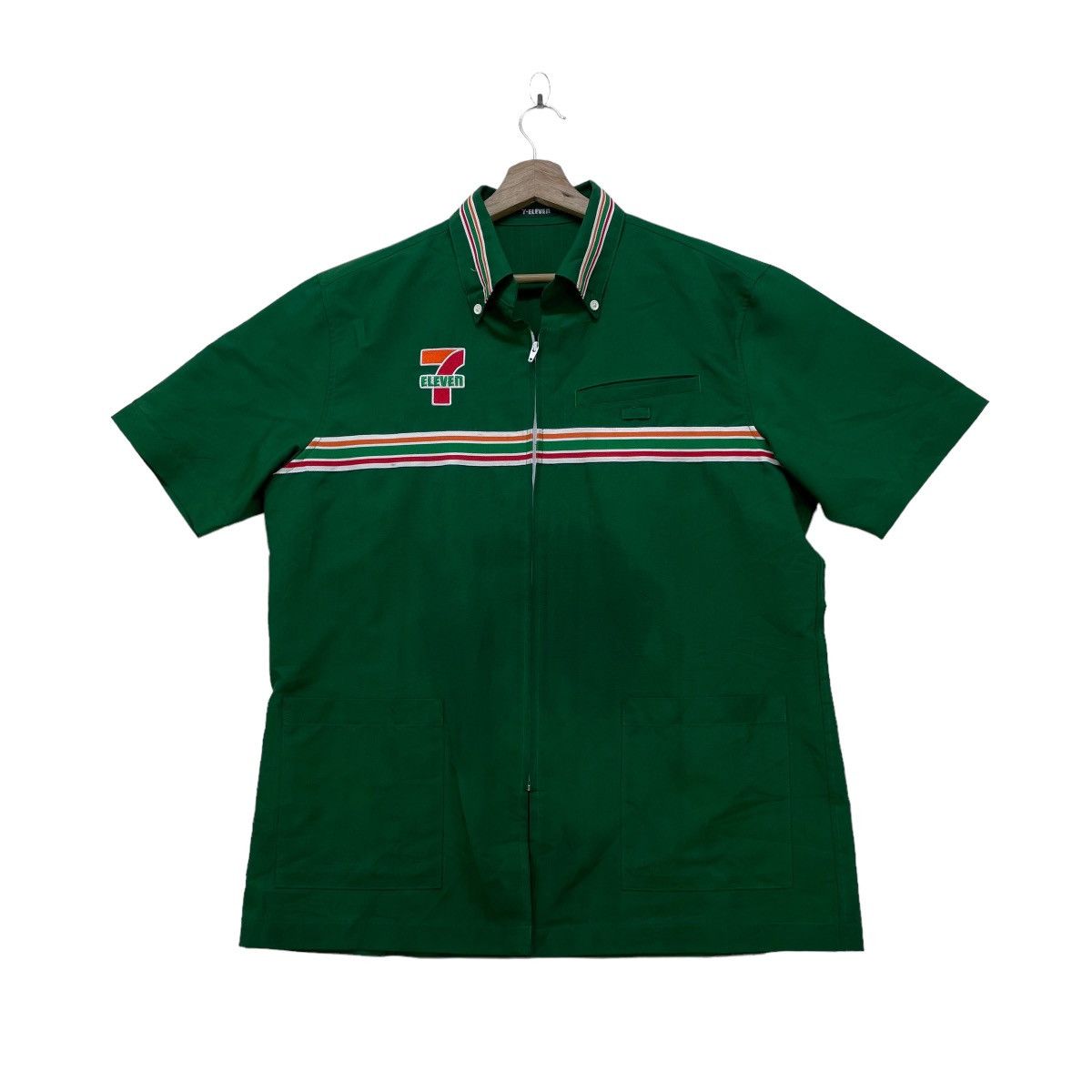 Vintage 💥Worker Jacket 7 Eleven Shirt Size US M / EU 48-50 / 2 - 1 Thumbnail