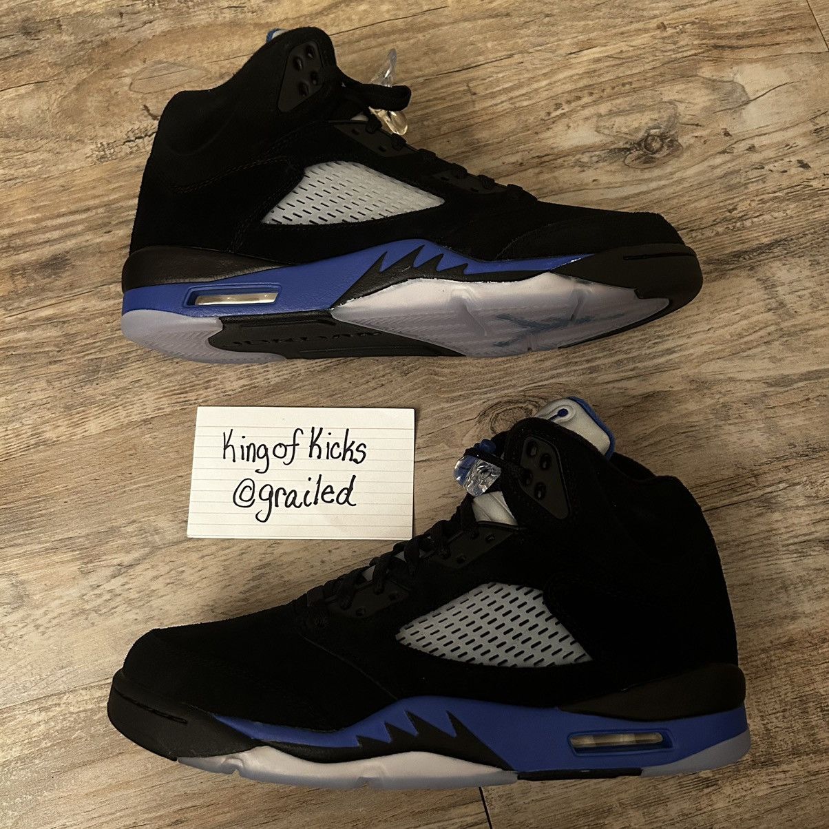 Jordan Brand × Nike Air Jordan 5 Retro ‘Racer Blue’ Size US 11 / EU 44 - 2 Thumbnail