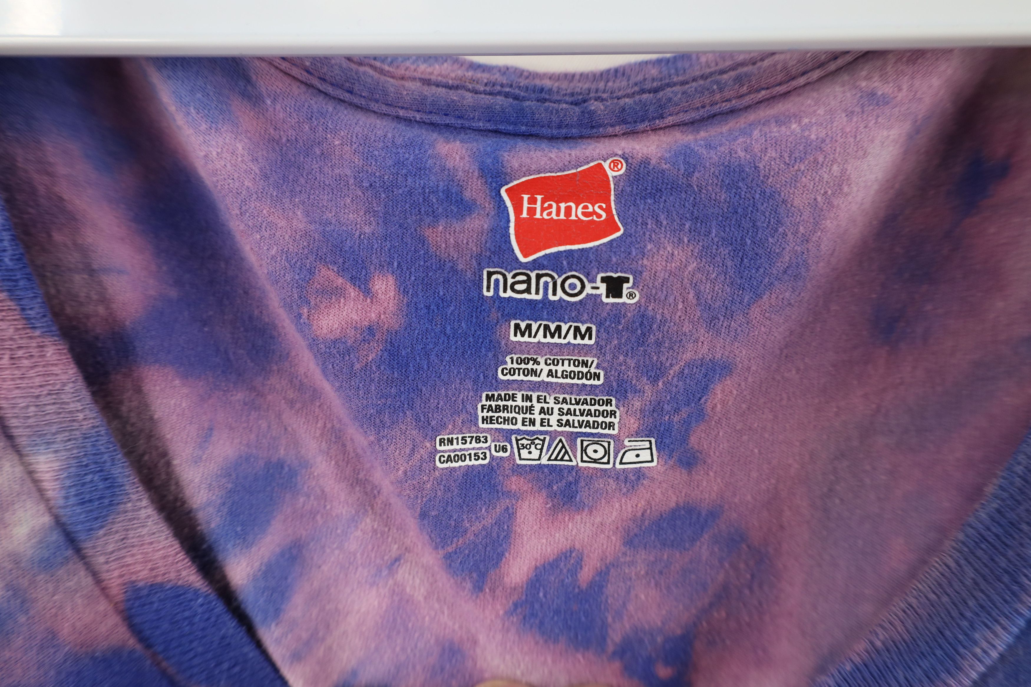 Vintage Vintage Y2K Acid Wash UCLA V-Neck T-Shirt Blue Cotton Size M / US 6-8 / IT 42-44 - 6 Thumbnail