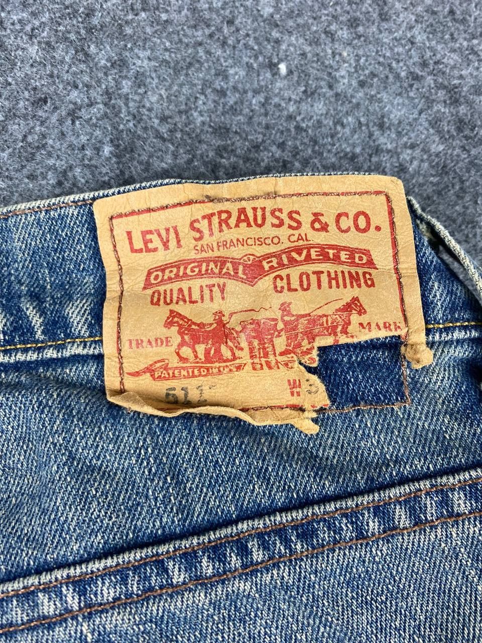 Levi's vintage levis 511 skinny denim nice design Size US 32 / EU 48 - 4 Thumbnail
