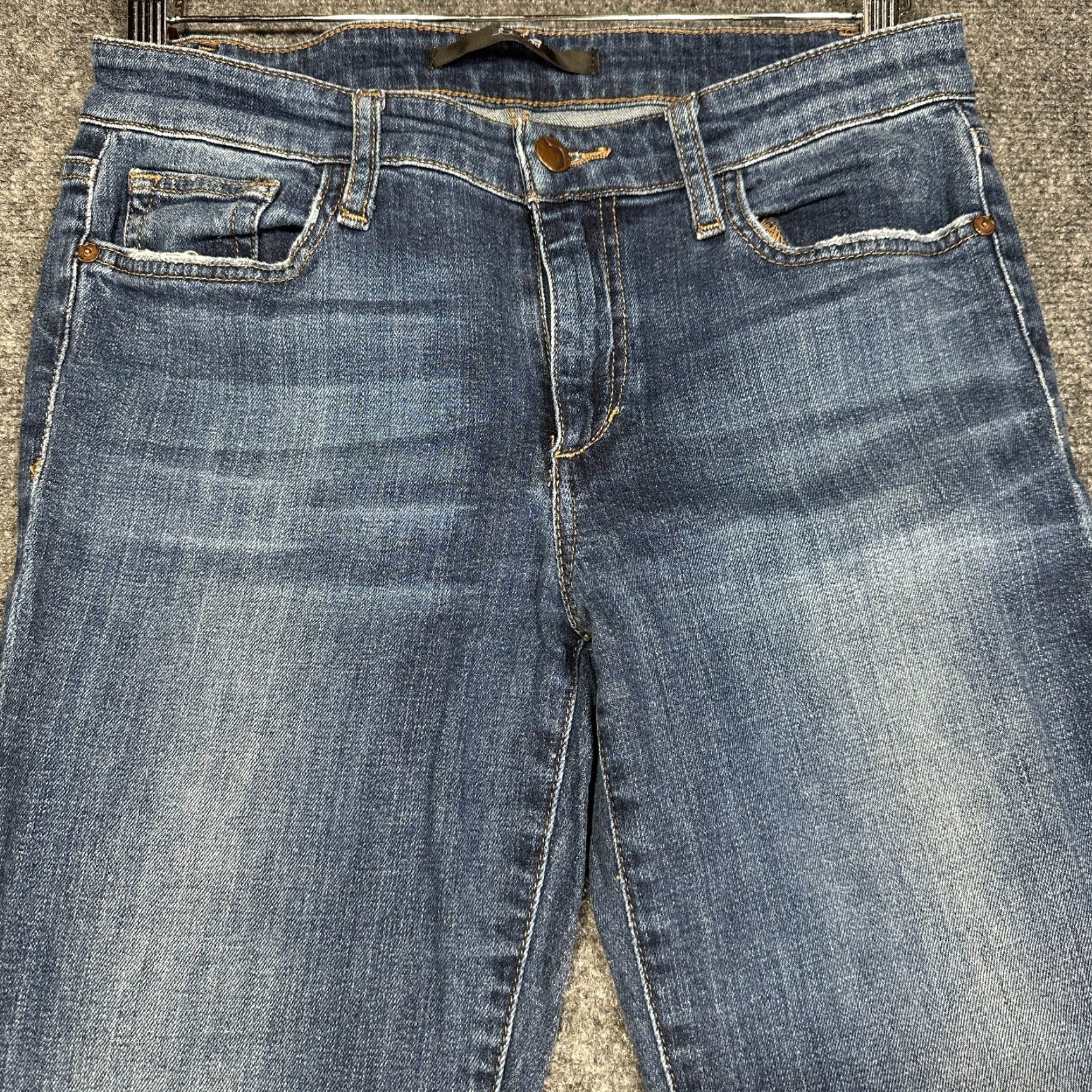 Vintage Joes Jeans Monica Cotton Stretch Pockets Logo Skinny Jeans 28 Blue Womens Regular Vintage? Size 28" / US 6 / IT 42 - 3 Thumbnail