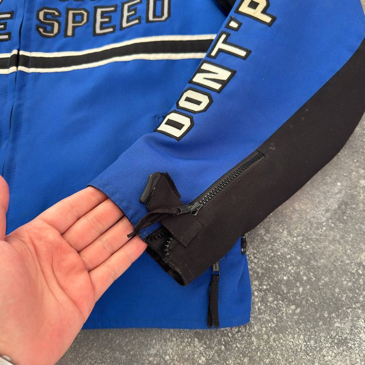 20471120 × Vintage Harley Davidson Style Moto Racing Vintage Y2K Jacket Size US L / EU 52-54 / 3 - 9 Thumbnail