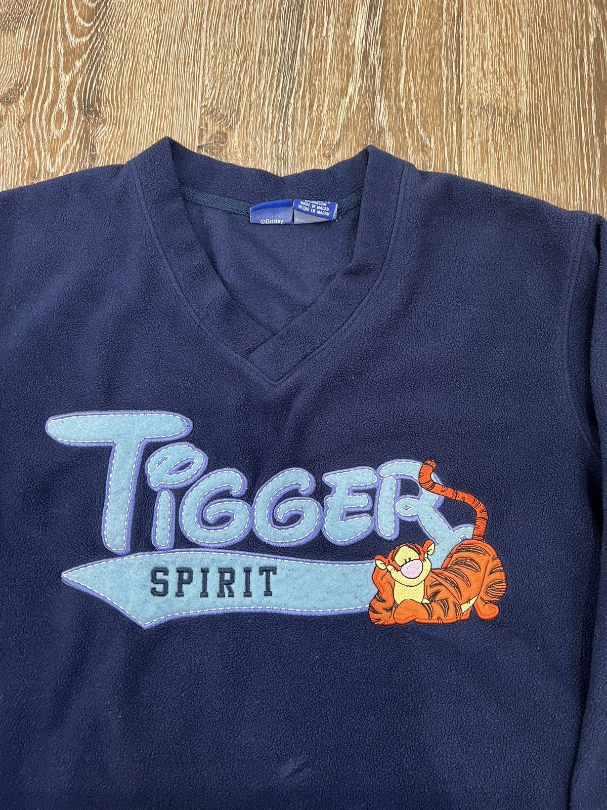 Disney Vintage womens y2k disney tigger spirit fleece sweater Size S / US 4 / IT 40 - 3 Thumbnail