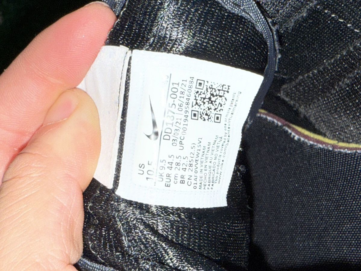 Nike × Sacai Nike Sacai Vaporwaffle (black) Size US 10.5 / EU 43-44 - 7 Thumbnail