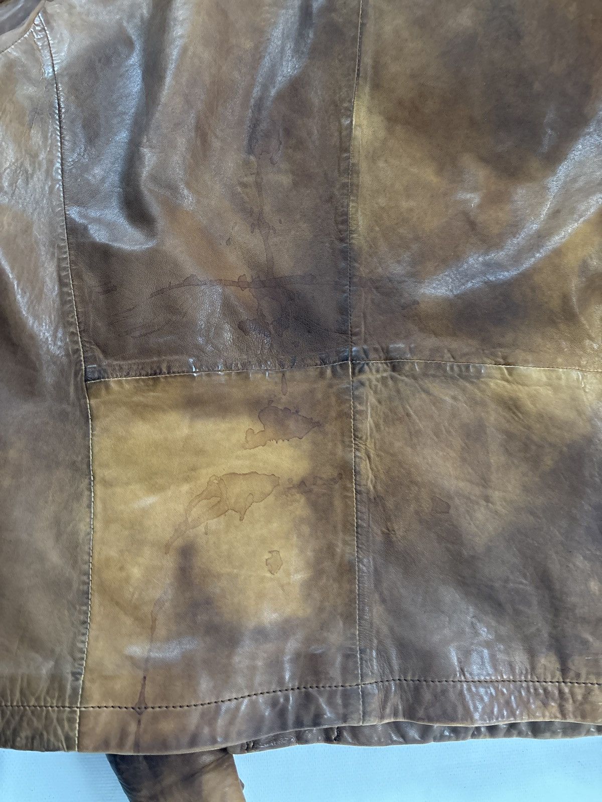 Diesel Vintage Diesel Leather Jacket Size US XXL / EU 58 / 5 - 13 Thumbnail