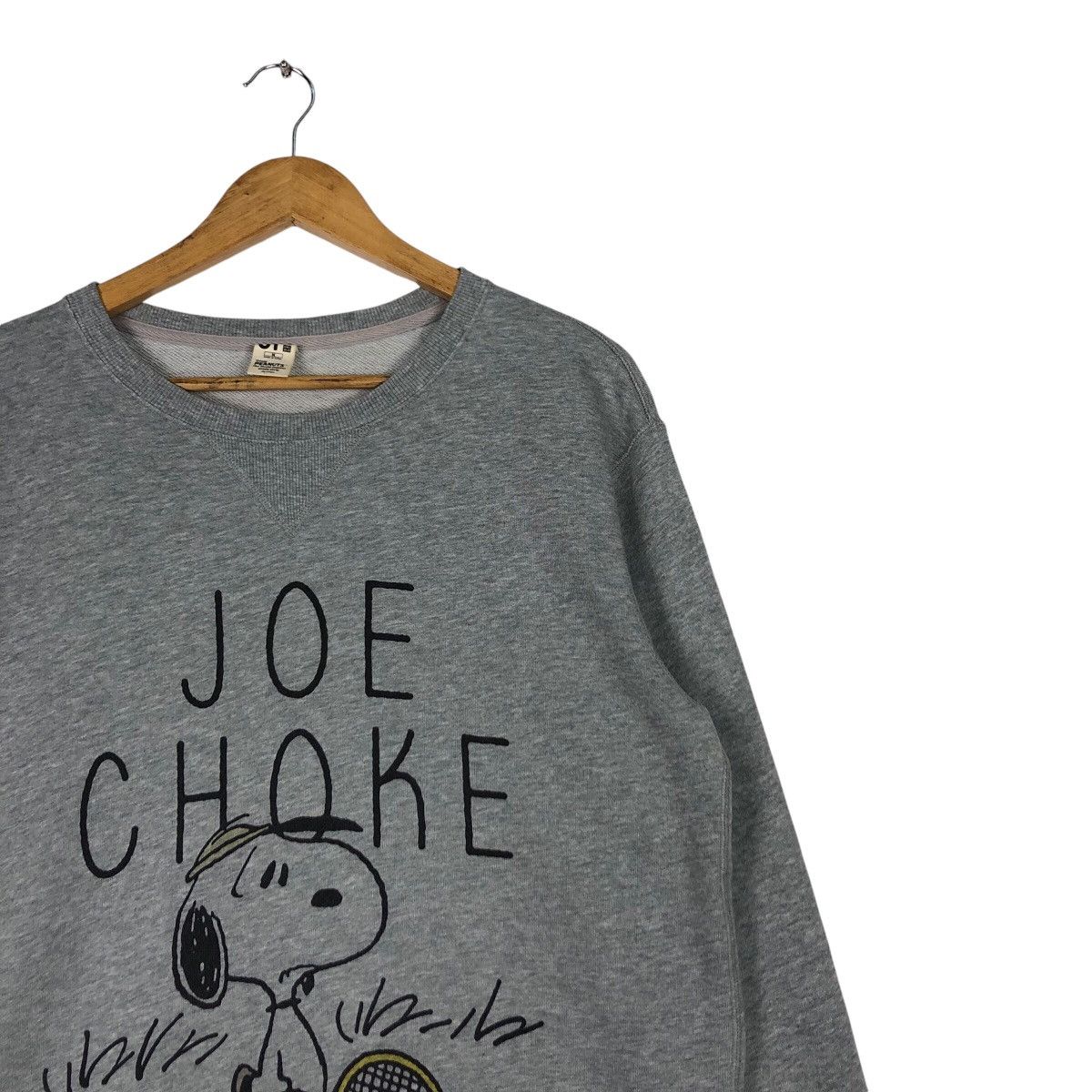 Japanese Brand × Peanuts × Uniqlo Joe Choke Sweatshirt Rare Collection Peanuts Sweatshirt Size US M / EU 48-50 / 2 - 5 Thumbnail