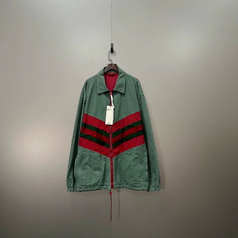 Gucci Gucci Stitched striped zipper jacket 2503-Nextarrow Size US M / EU 48-50 / 2 - 1 Thumbnail