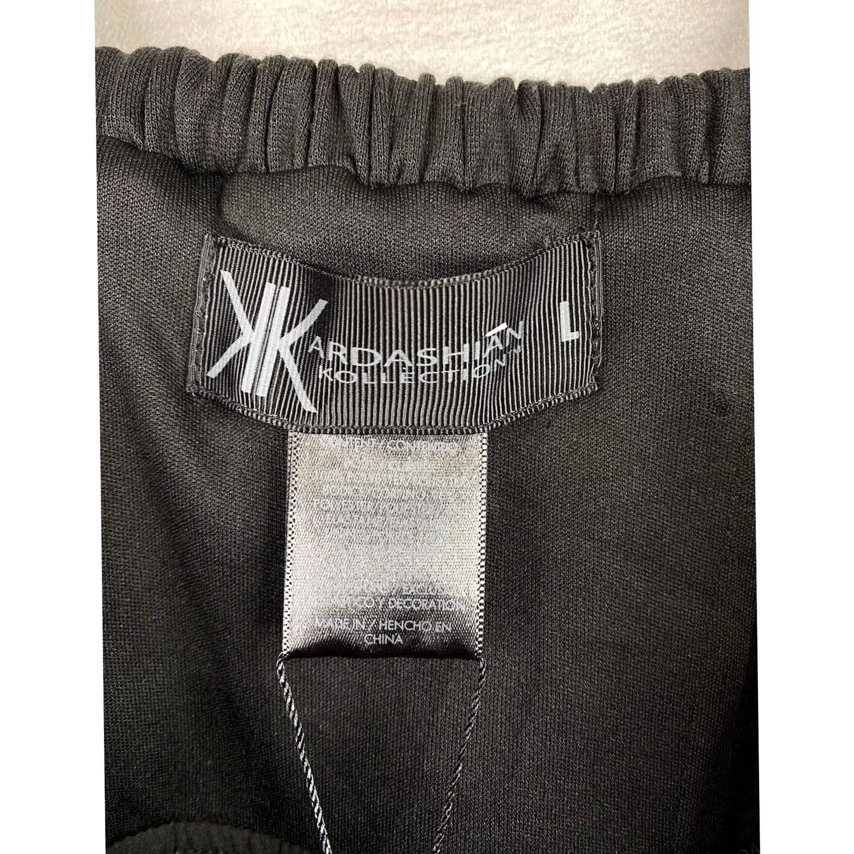 Vintage Kardashian Kollection Little Black Dress Sz L Mini Pleated Sleeveless Lined NWT Size L / US 10 / IT 46 - 6 Thumbnail