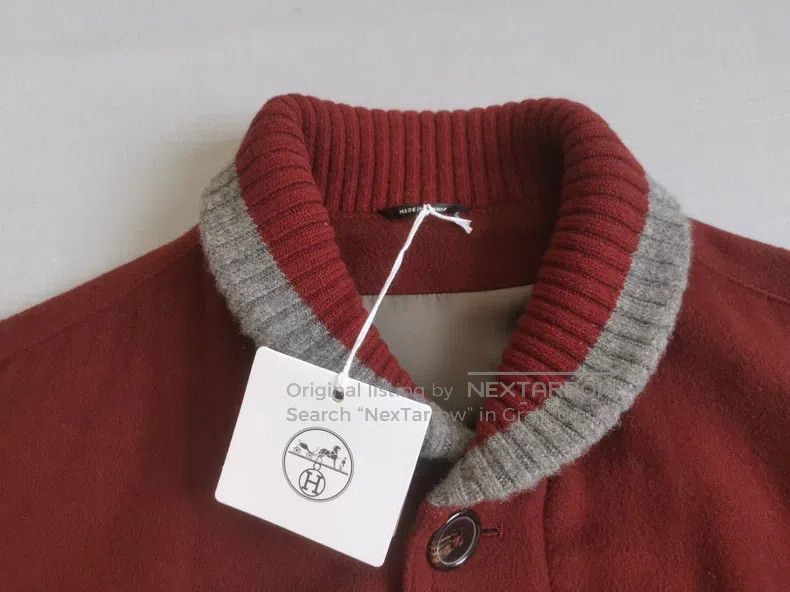Hermes Hermes Cashmere jacket coat, reddish-brown, 100% cashmere, Size US M / EU 48-50 / 2 - 3 Thumbnail