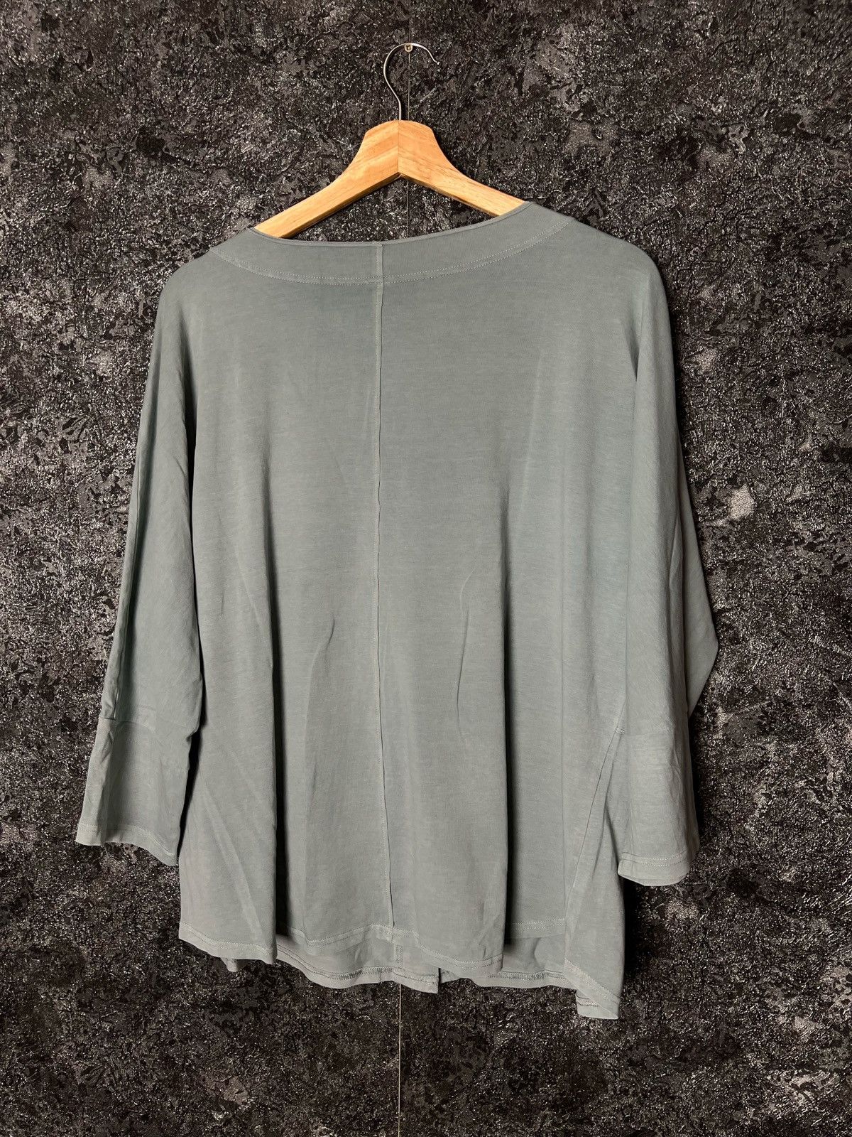 Designer ISCHIKO By Oska Avant Garde Cardigan Gray 3/4 Sleeves Size 3 Size M / US 6-8 / IT 42-44 - 5 Thumbnail