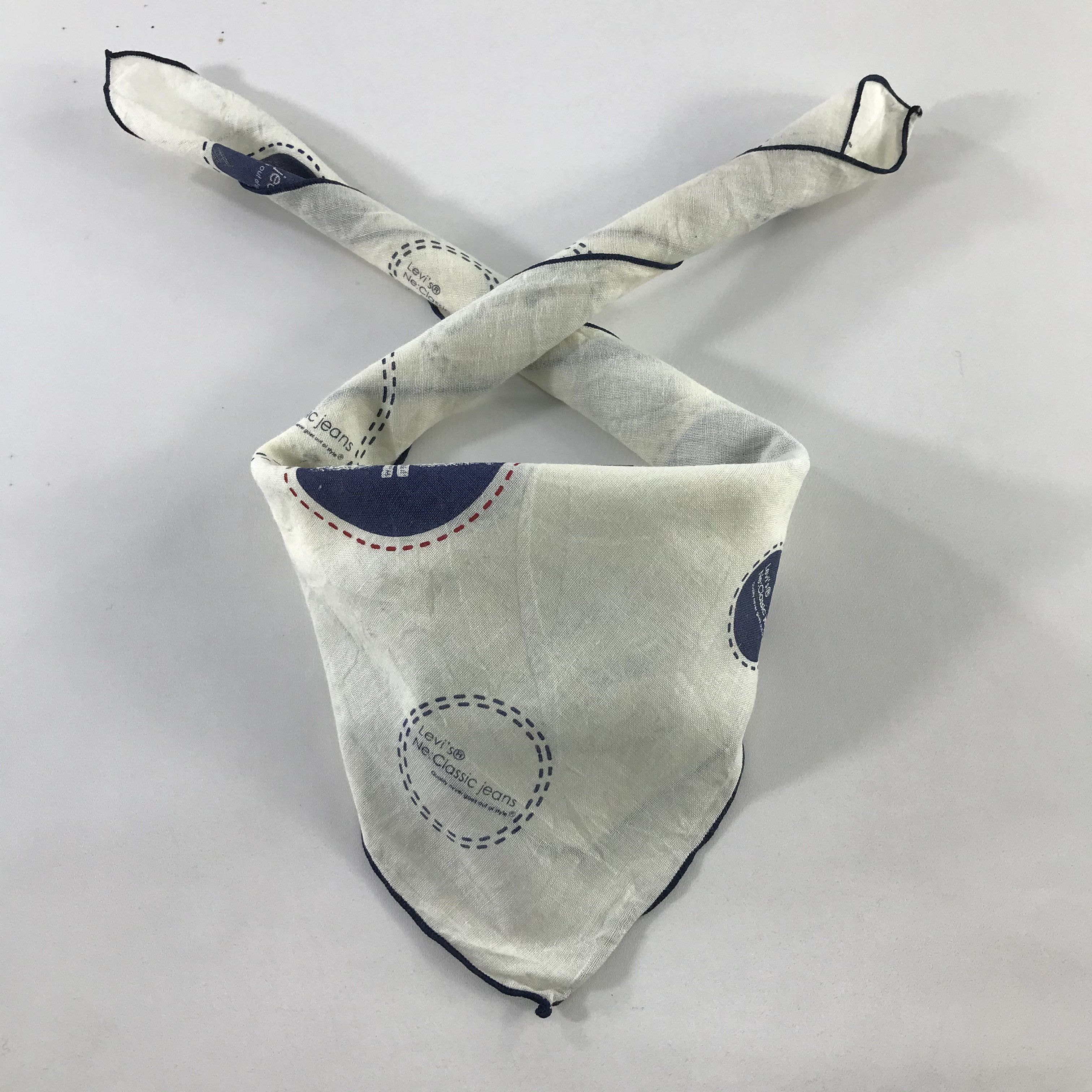 Levi's × Vintage Levi's Bandana / Handkerchief / Neckerchief - S1162 Size ONE SIZE - 3 Thumbnail