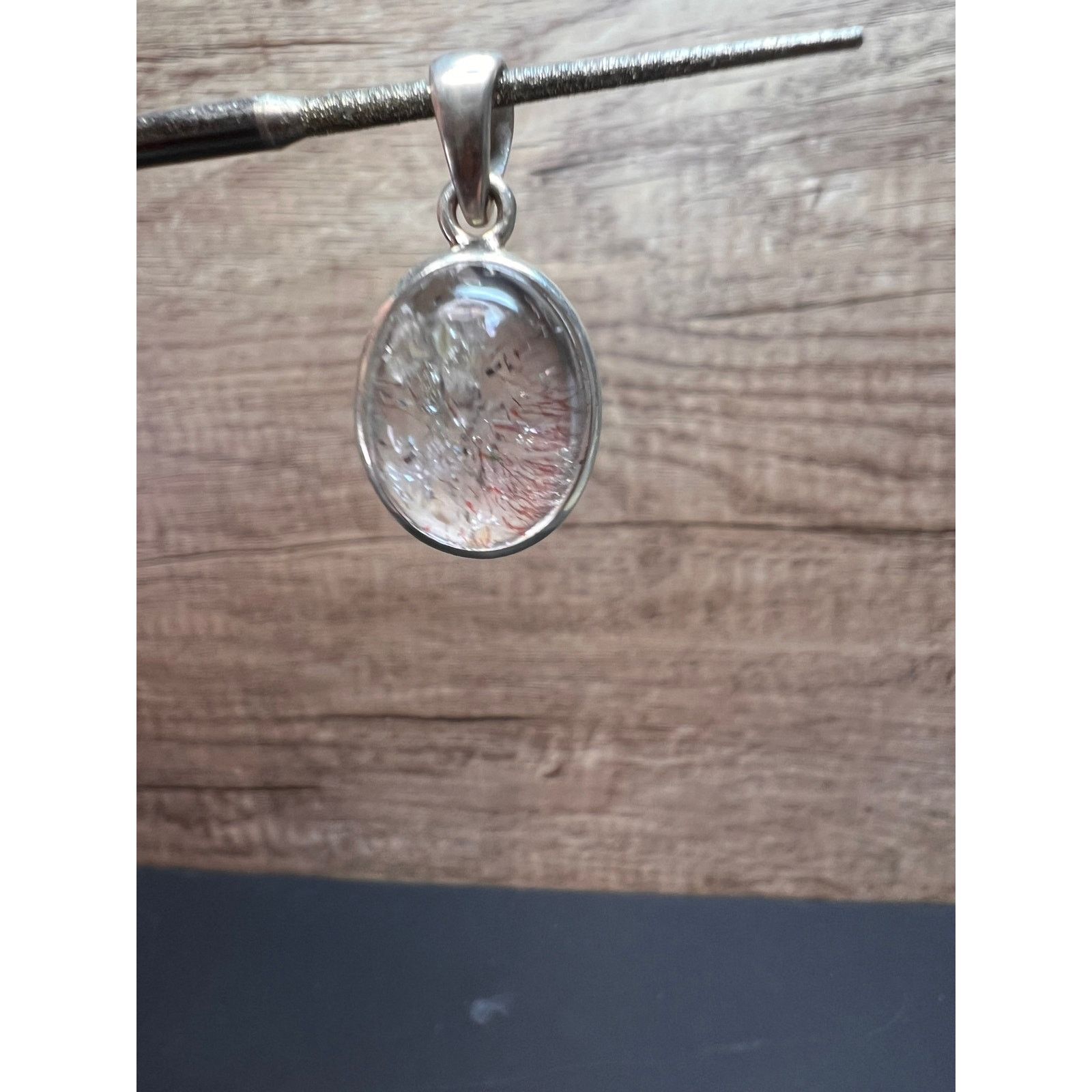 Other NEW Lepidocrocite super 7 925 silver oval pendant 4.13 grams Size ONE SIZE - 4 Thumbnail