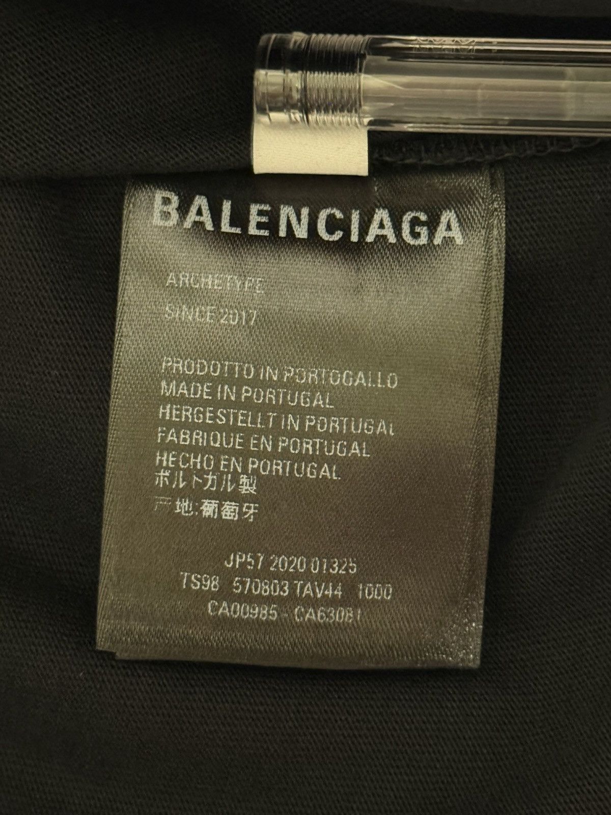 Balenciaga Balenciaga black t shirt Size US XS / EU 42 / 0 - 7 Thumbnail