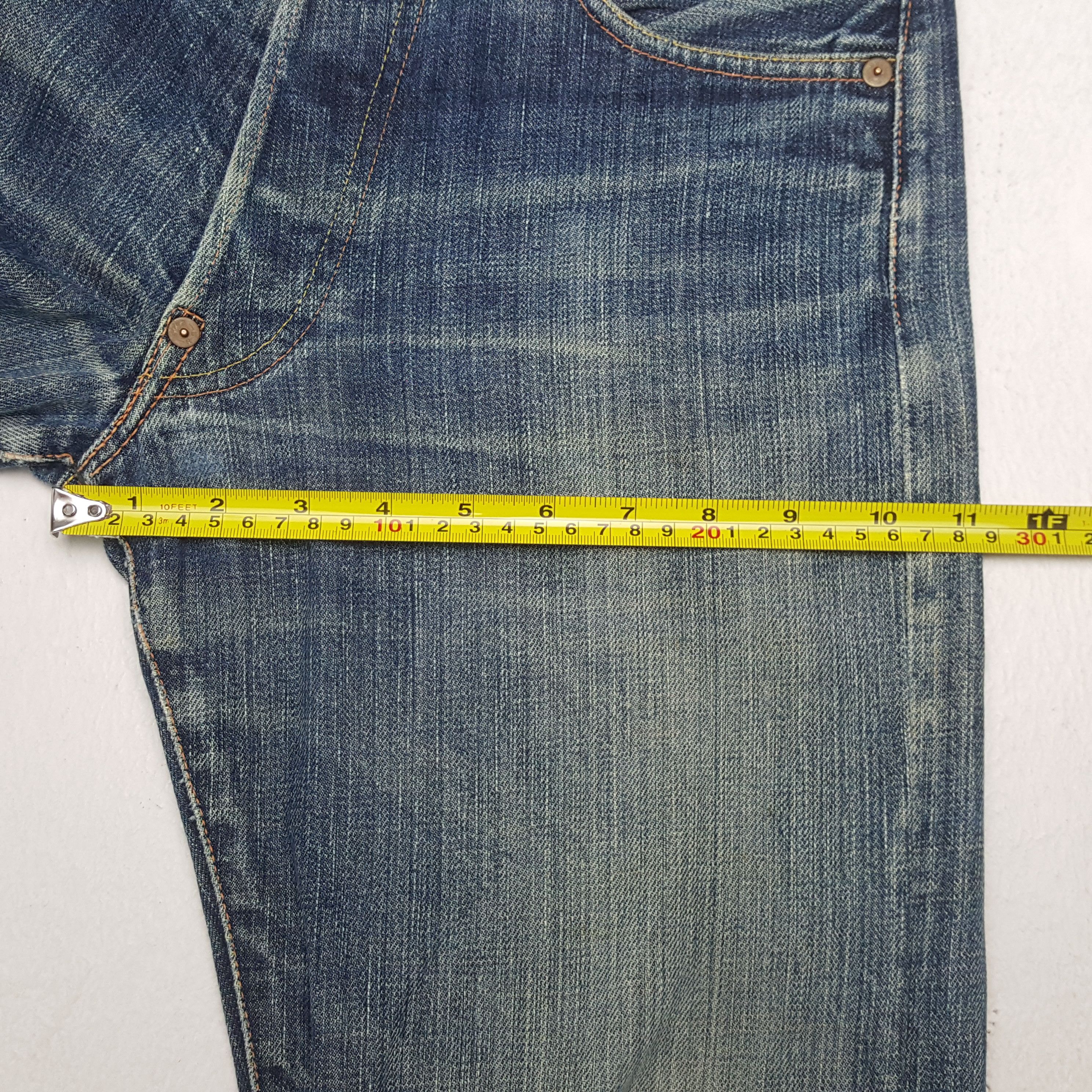 Evisu Evisu Japanese Brand Streetwear Custom Daicock Jeans RR14 Size US 29 - 9 Thumbnail