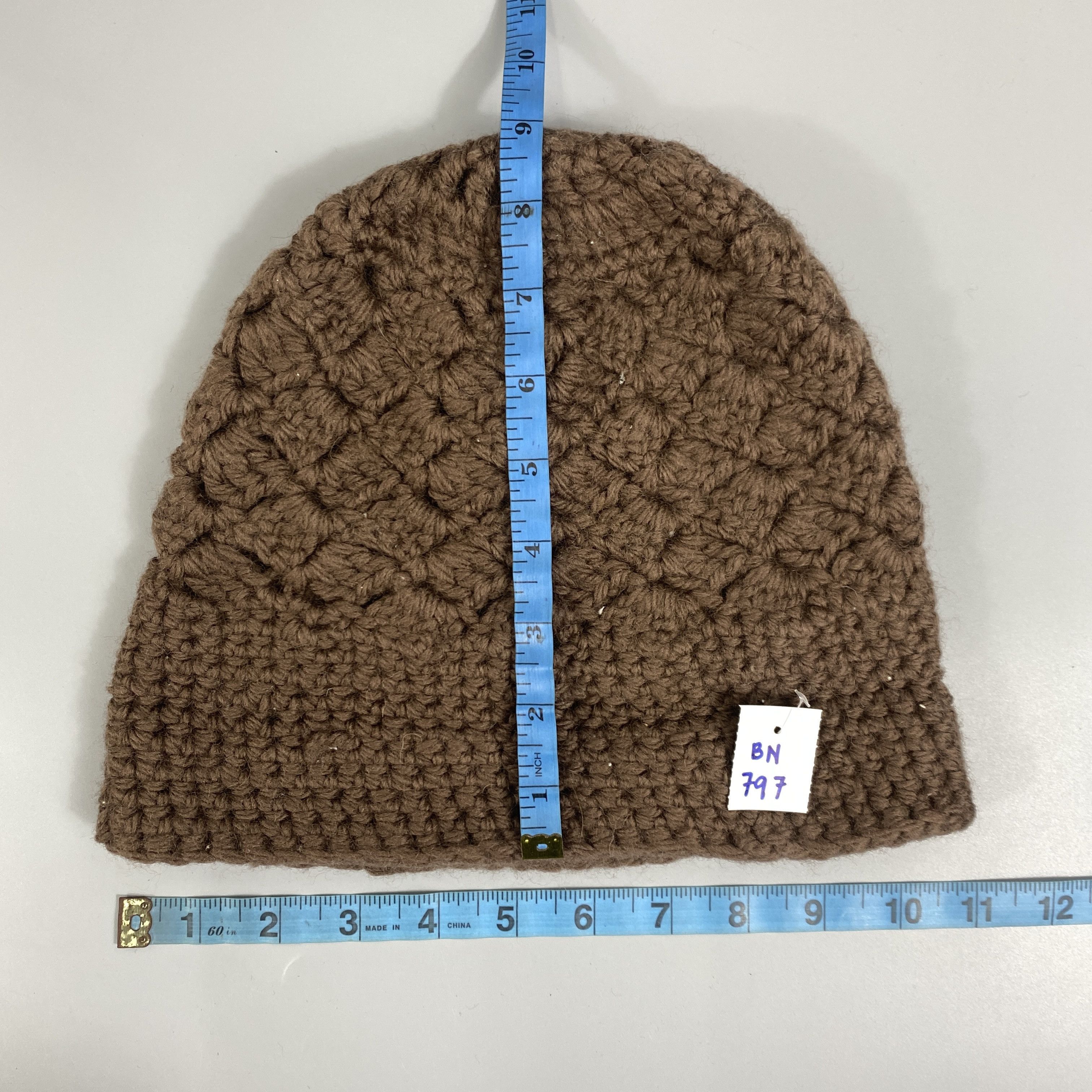 Japanese Brand Alpaca Hat Knitted -BN797 Size ONE SIZE - 5 Thumbnail