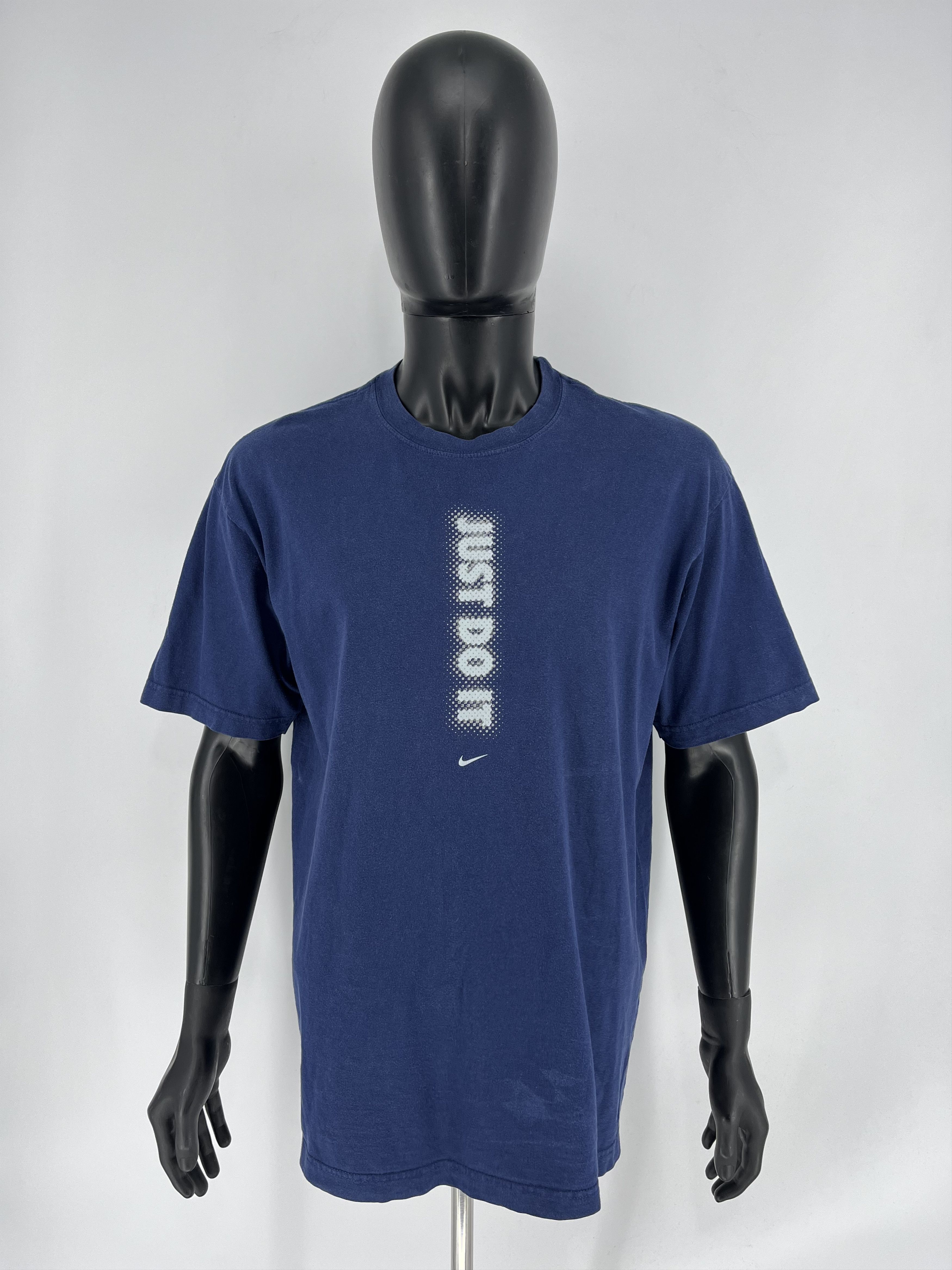 Nike Vintage 90s NIKE JUST DO IT SWOOSH Tee Streetwear Y2K Style Size US L / EU 52-54 / 3 - 3 Thumbnail