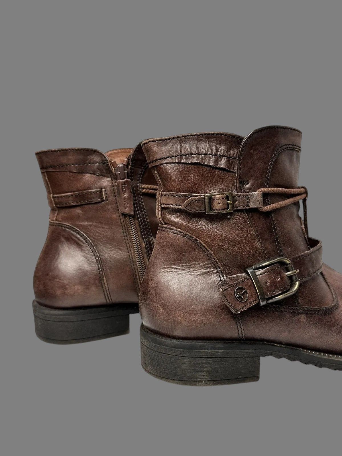 Guidi Vintage DIRK BIKKEMBERGS STYLE Leather Boots Isay Miyake Size US 7 / EU 40 - 10 Thumbnail