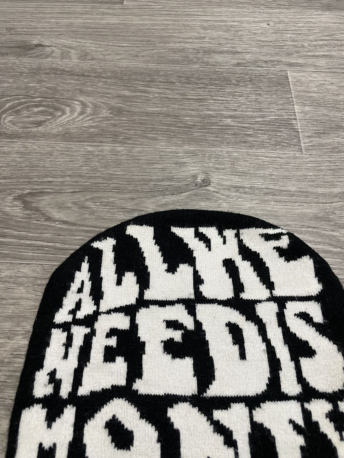 Other All We Need Is Money Beanie Hat Y2K Streetwear Size ONE SIZE - 2 Thumbnail
